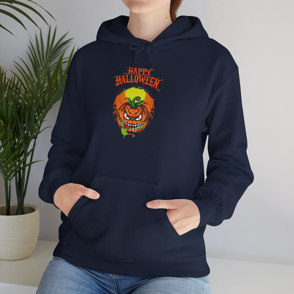 Halloween-Themed Unisex Hooded Sweatshirt, Cozy Halloween Apparel, Witch Design Hoodie, Fall Outfit, Spooky Season Gift