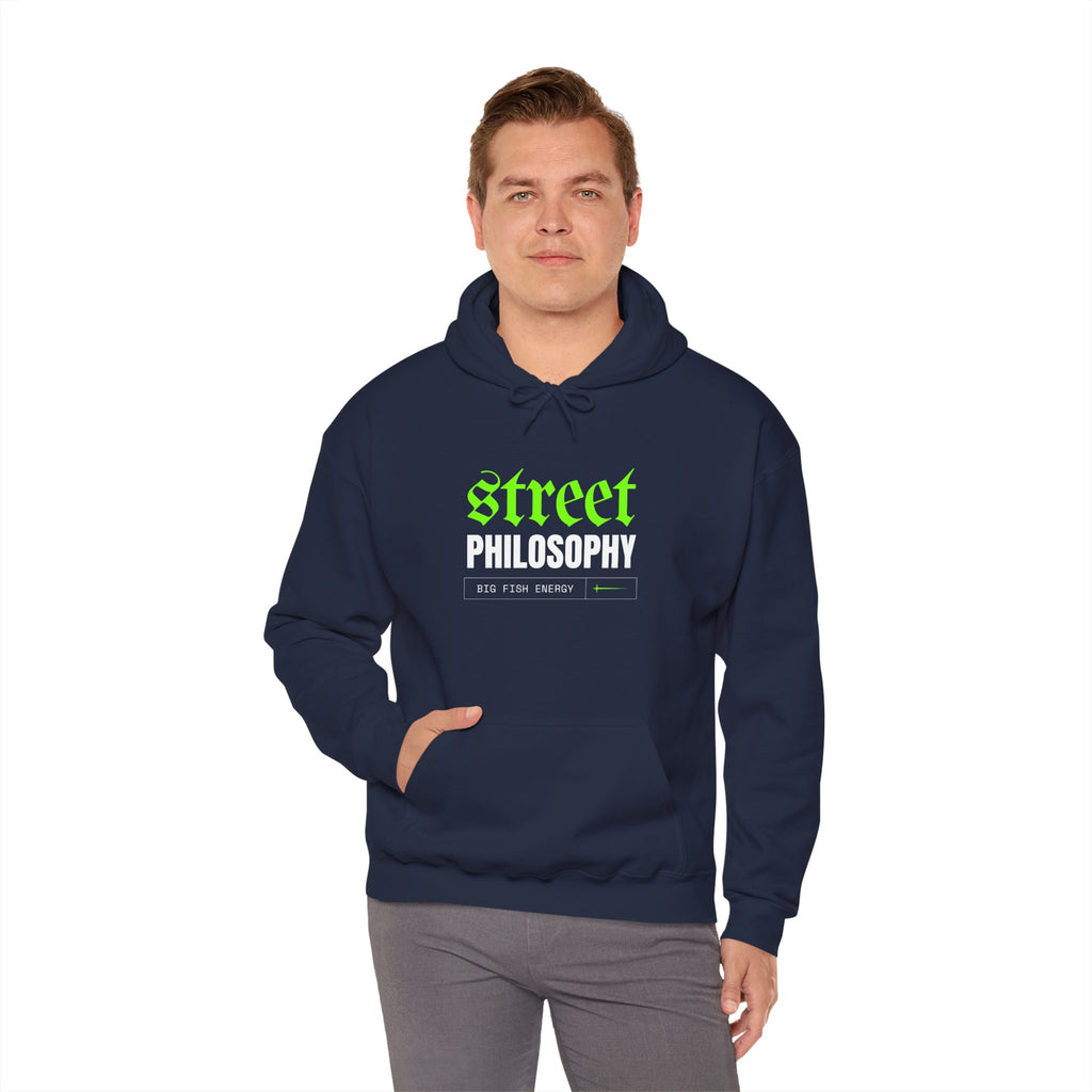 Urban Street Philosophy Hoodie, Casual Streetwear, Philosophy Lovers Gift, Unisex Sweatshirt, Everyday Comfort