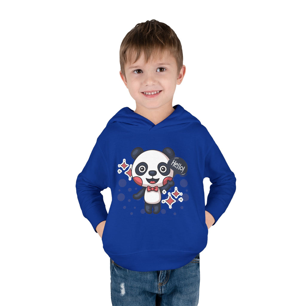 Adorable Toddler Fleece Hoodie featuring Cute Panda Design, Kids Apparel, Gift for Children, Birthday Party Outfit, Cozy Pullover