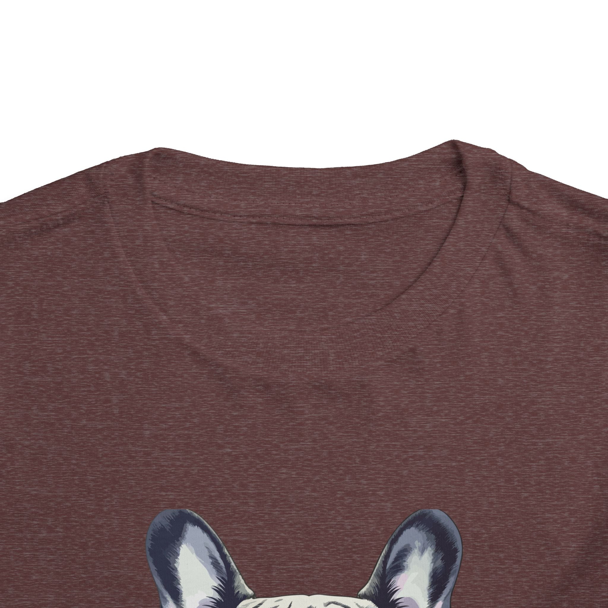 Cool French Bulldog Toddler Tee, I'm Cool Shirt, Kids Summer Tee, Pet Lover Gift, Cute Toddler Outfit