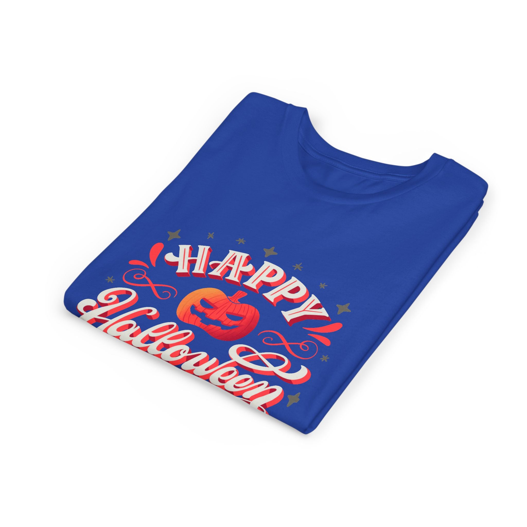 Halloween Youth Short Sleeve Tee, Kids Halloween T-Shirt, Pumpkin Graphic Tee, Spooky Season Clothes, Trick or Treat Shirt