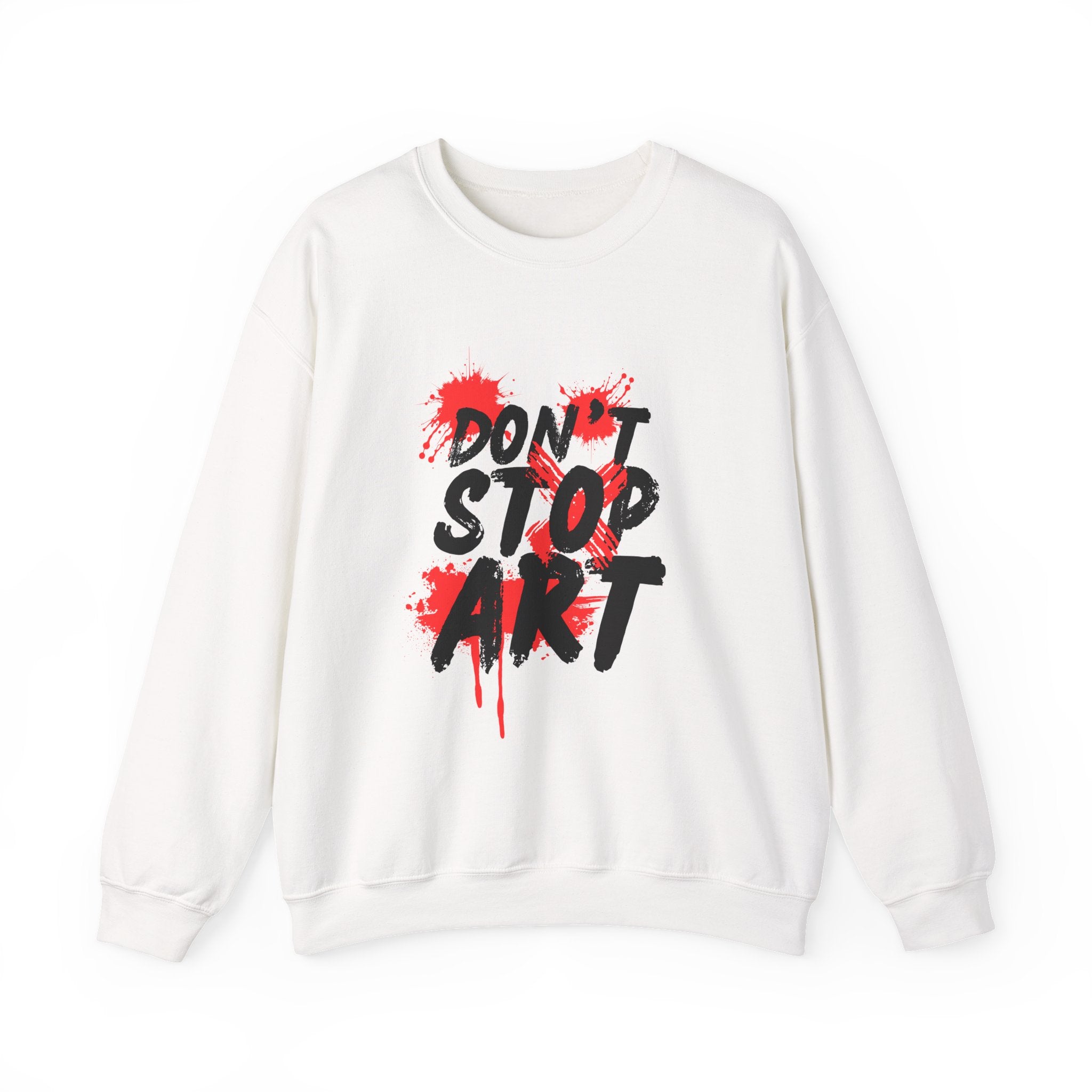 Artistic Crewneck Sweatshirt | Cozy Gift for Artists, Creative Apparel, Unique Statement Piece, Casual Wear, Everyday Comfort