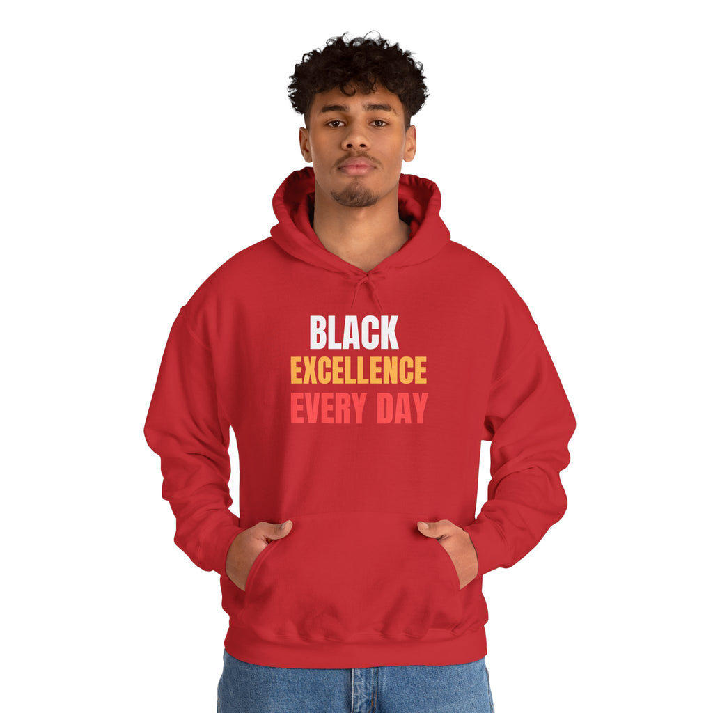 Black Excellence Everyday Hoodie | Unisex Heavy Blend Sweatshirt | Empowerment Gift | Black History Month | Everyday Affirmation