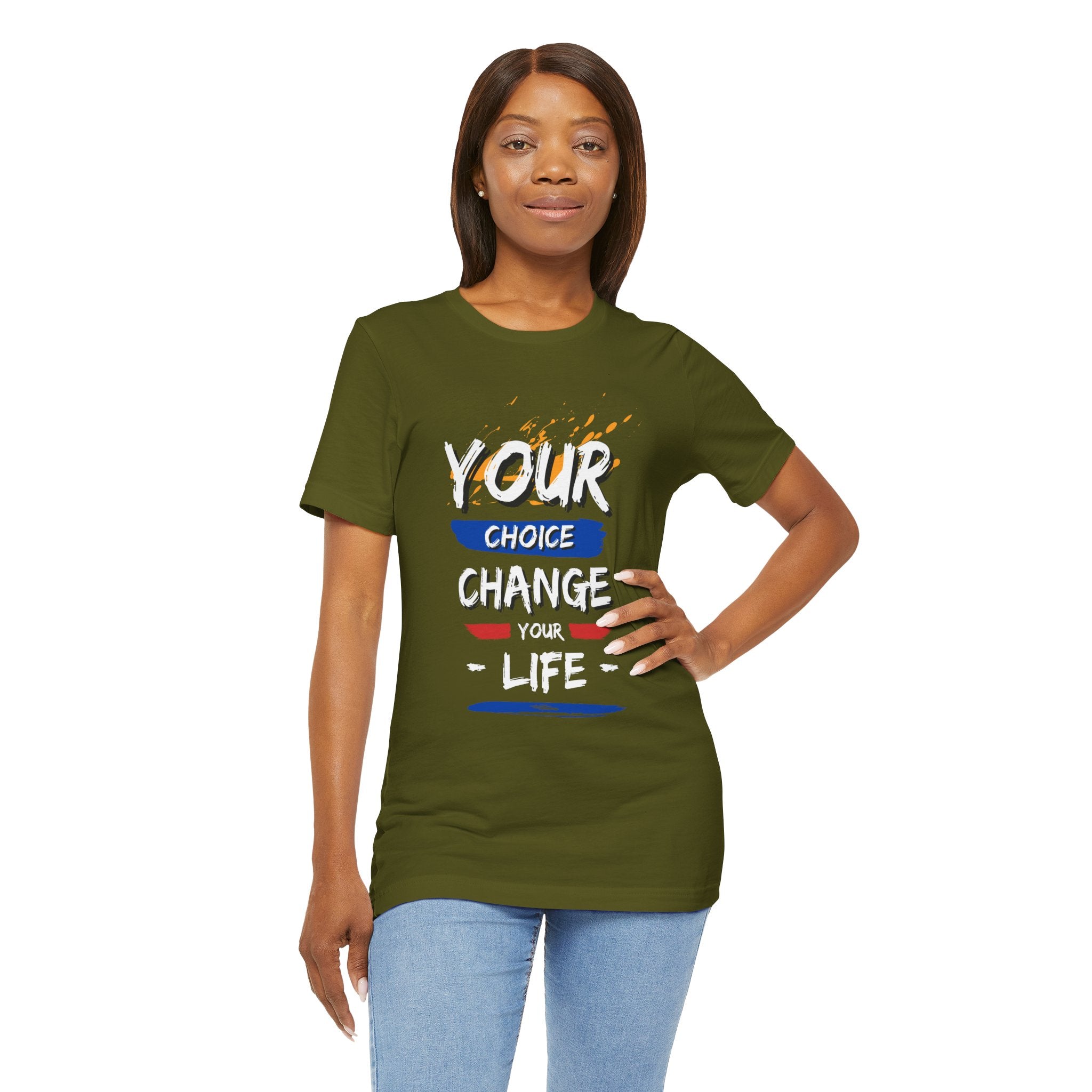 Empowering Quote Tee - Unisex Jersey Short Sleeve Tee, Motivational Shirt, Life Change Apparel, Inspirational Gift, Everyday Wear