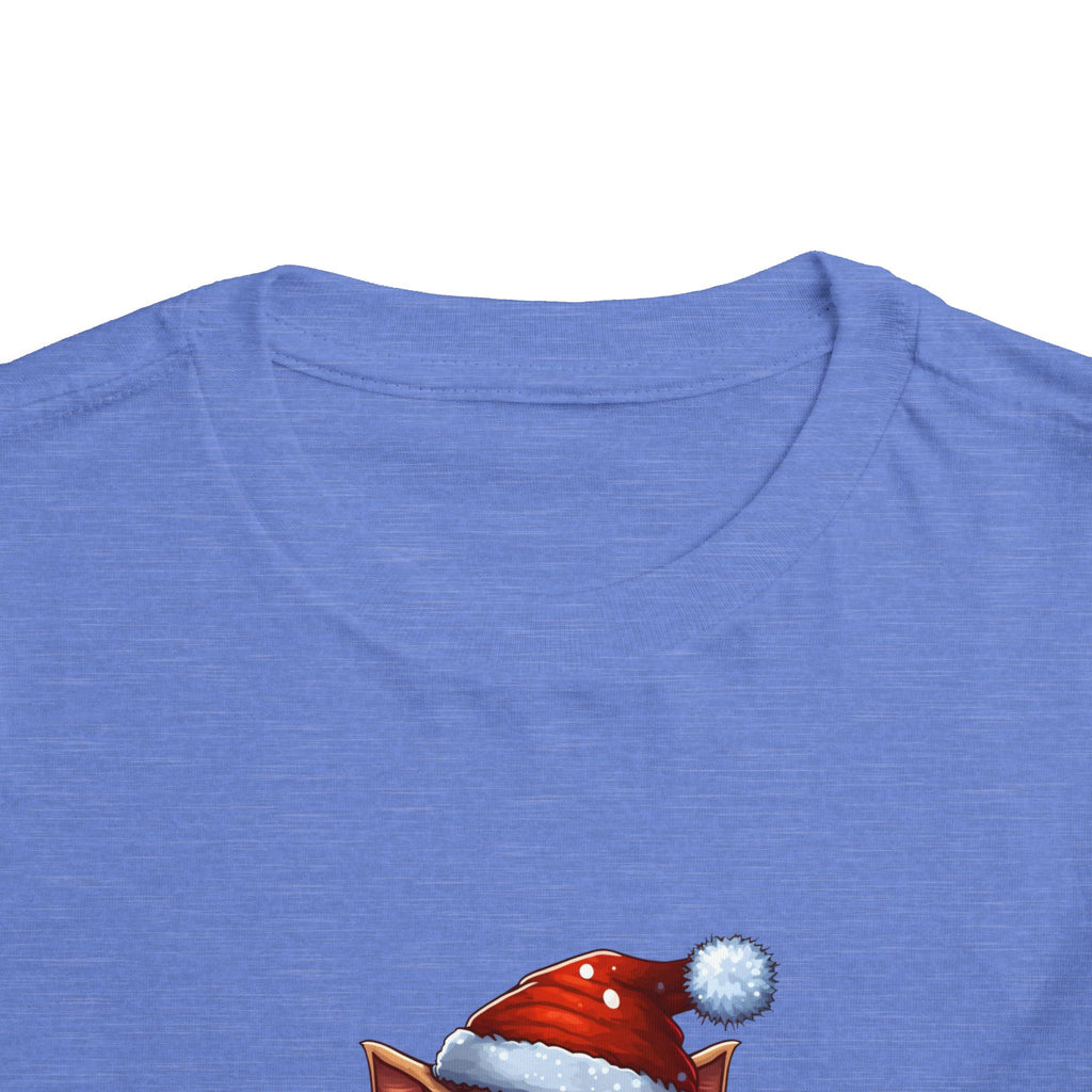 Cute Christmas Cat Tee for Toddlers, Holiday Shirt, Gift for Kids, Merry Christmas Tee, Fun Winter Wear, Festive Toddler Outfit