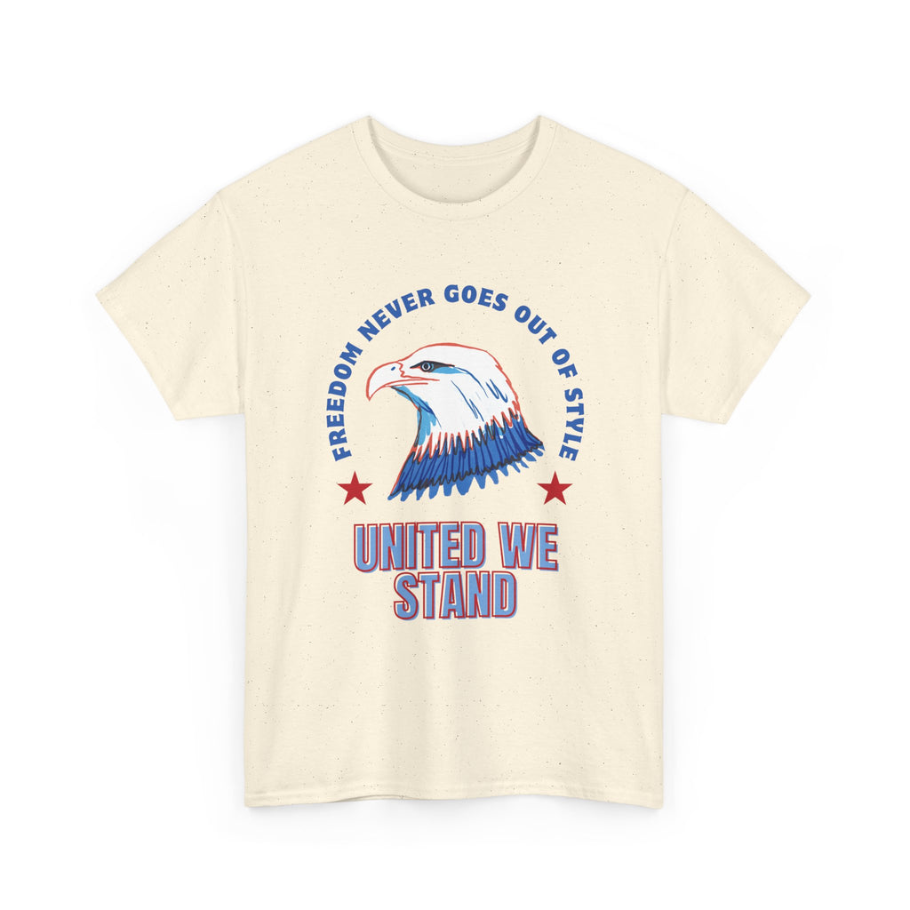 American Pride Unisex Tee, Patriotic Graphic Shirt, United We Stand Shirt, Freedom Tee, Casual Everyday Wear, Gift for Veterans