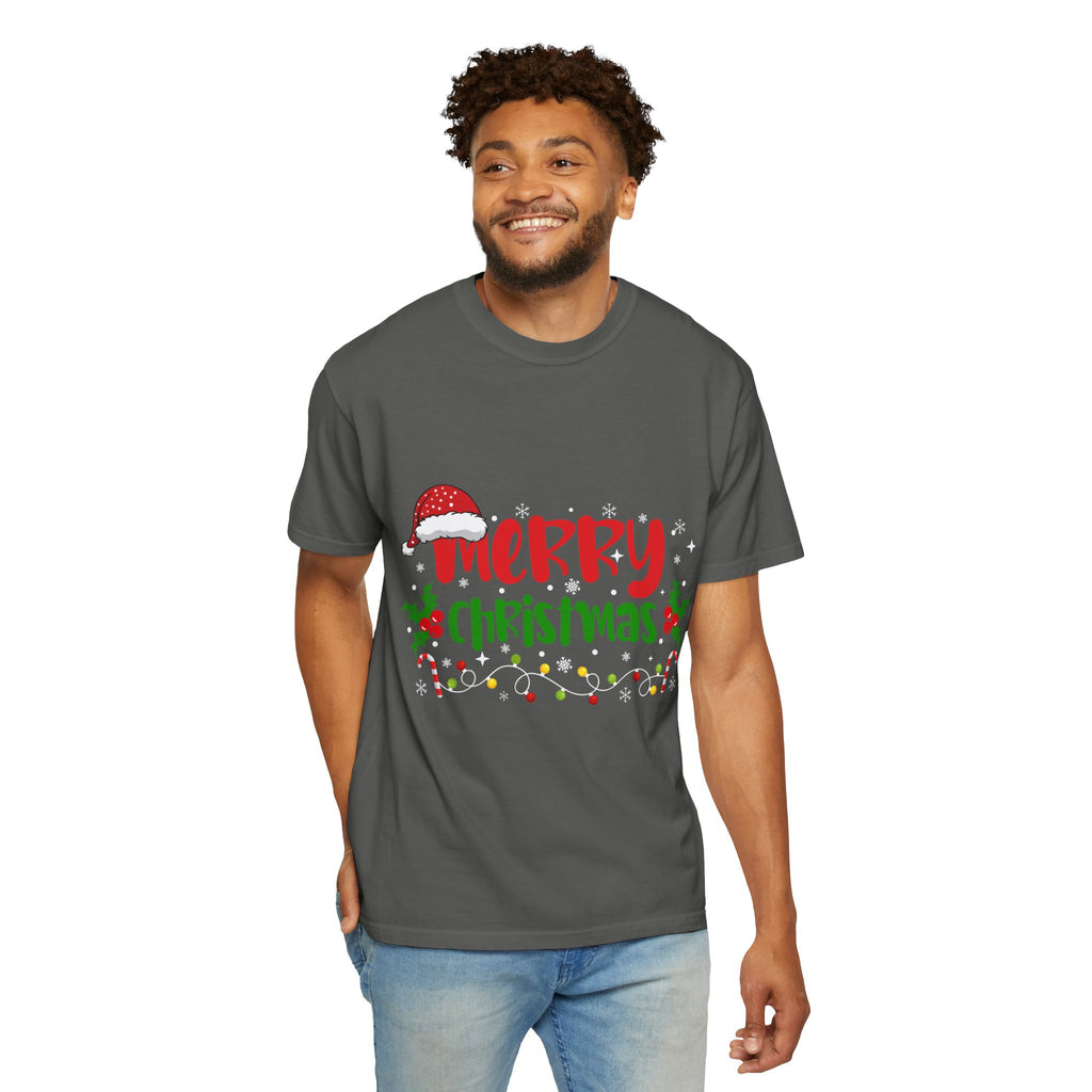 Merry Christmas Tee, Unisex Holiday Shirt, Festive Gift, Casual Christmas Apparel, Seasonal Wear, Perfect for Celebrations