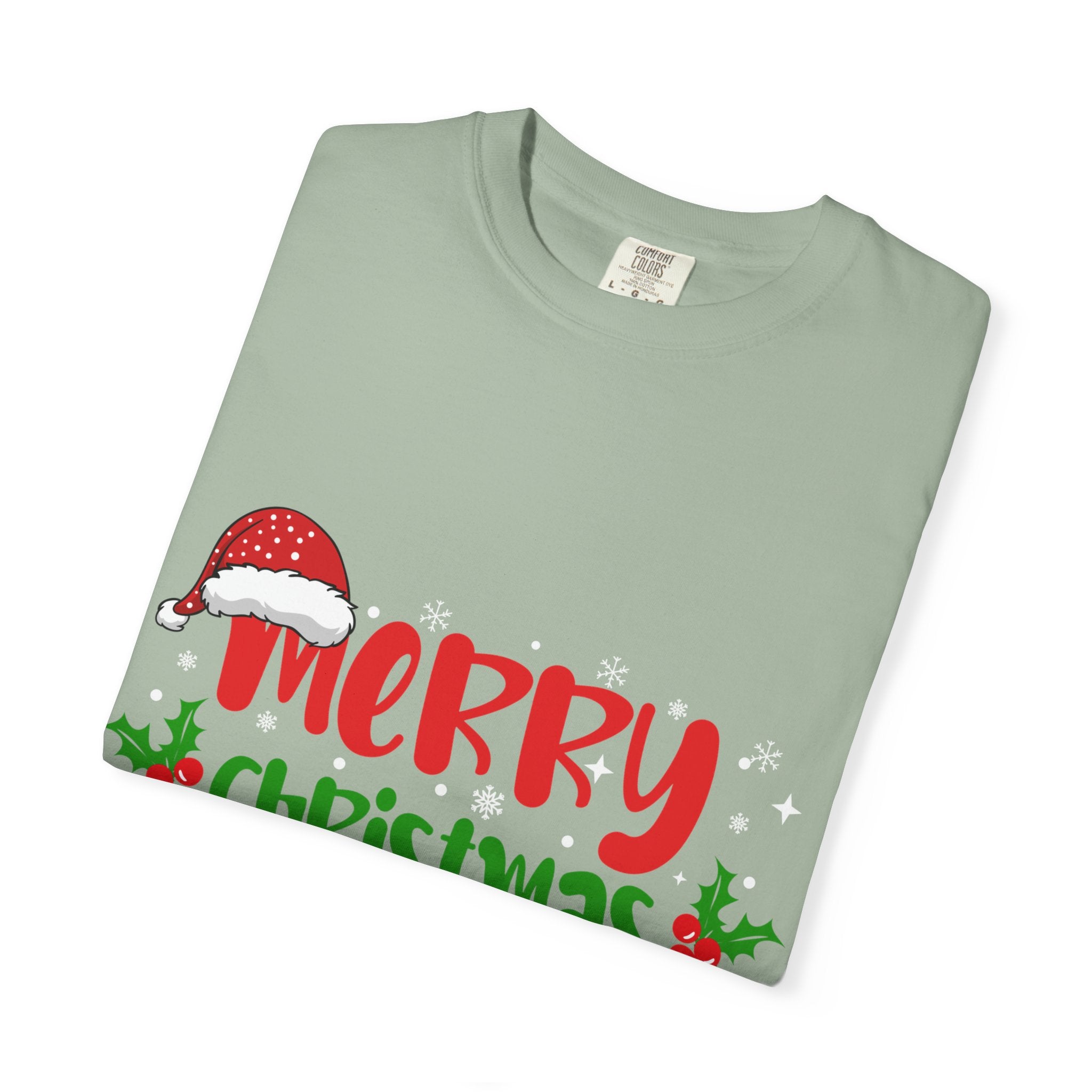 Merry Christmas Tee, Unisex Holiday Shirt, Festive Gift, Casual Christmas Apparel, Seasonal Wear, Perfect for Celebrations