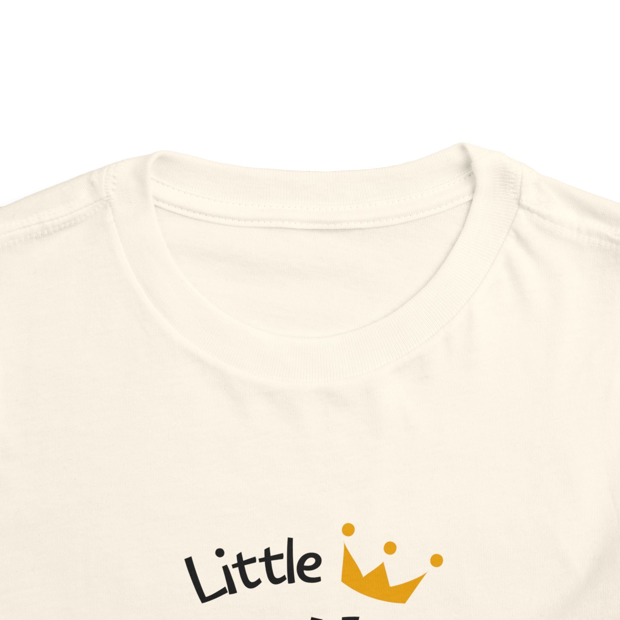 Little King Toddler Tee, Cute Kids T-Shirt, Birthday Gift for Toddler, Playful Toddler Outfit, Lion Graphic Tee, Fun Kids Apparel