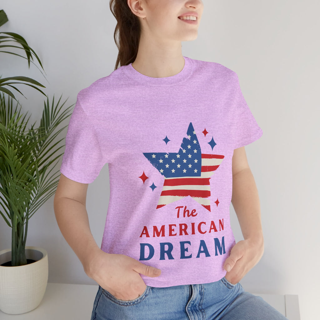 Celebrate the American Dream T-Shirt, Vintage USA Tee, Patriotic Shirt, Independence Day Apparel, Freedom Fashion