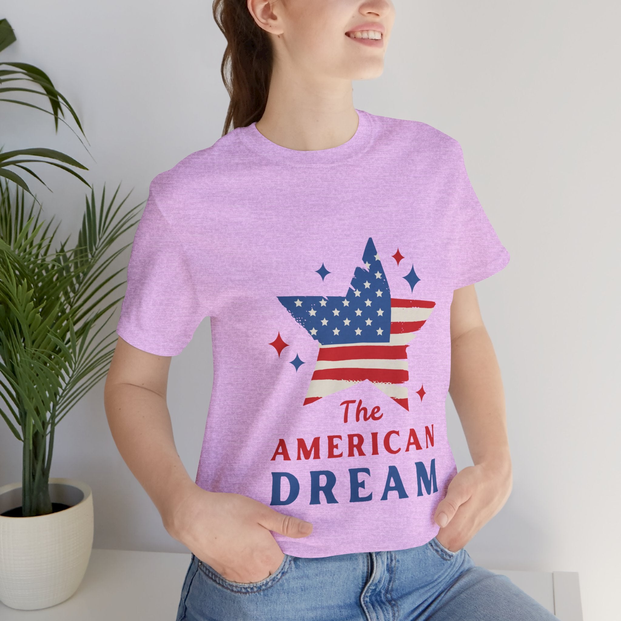 Celebrate the American Dream T-Shirt, Vintage USA Tee, Patriotic Shirt, Independence Day Apparel, Freedom Fashion
