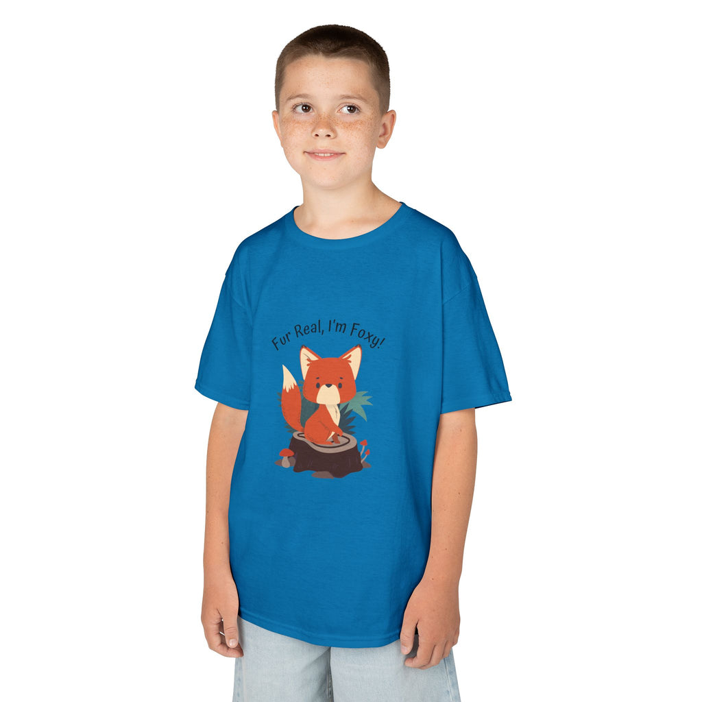 Cute Kids Fox Tee - Funny Animal Shirt for Girls & Boys, Birthday Gift, Holiday Outfit, Everyday Wear, Playdate Style