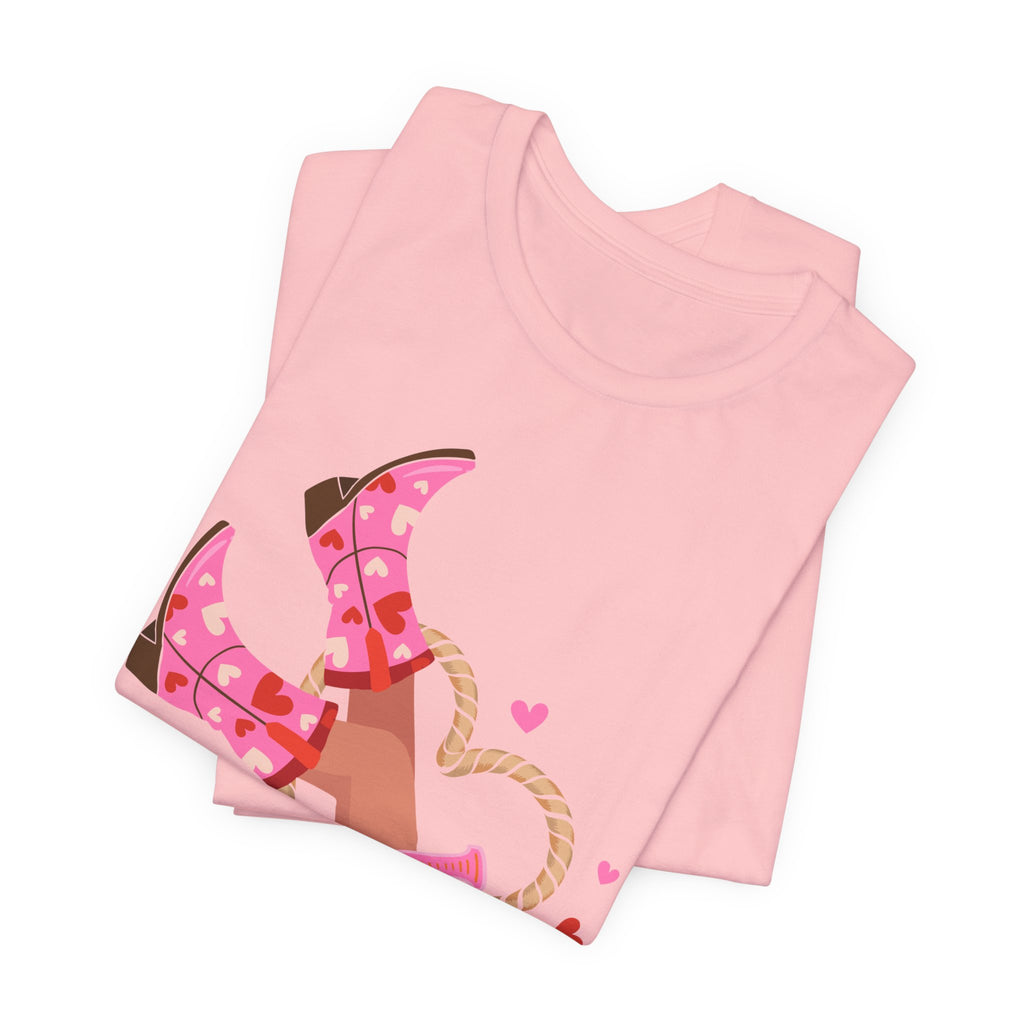 Playful Cowboy Graphic Tee - Perfect for Rodeos, Country Concerts, and Summer Gatherings, Casual Wear, Gift for Country Lovers, Fun Outfits