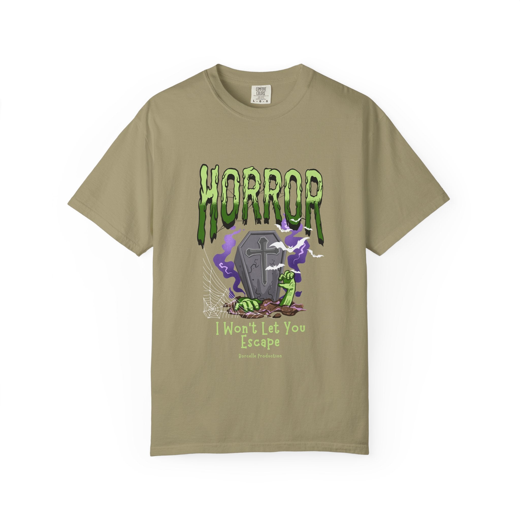 Horror-Themed Unisex T-Shirt, Spooky Graphic Tee, Halloween Apparel, Gift for Horror Fans, Casual Statement Shirt