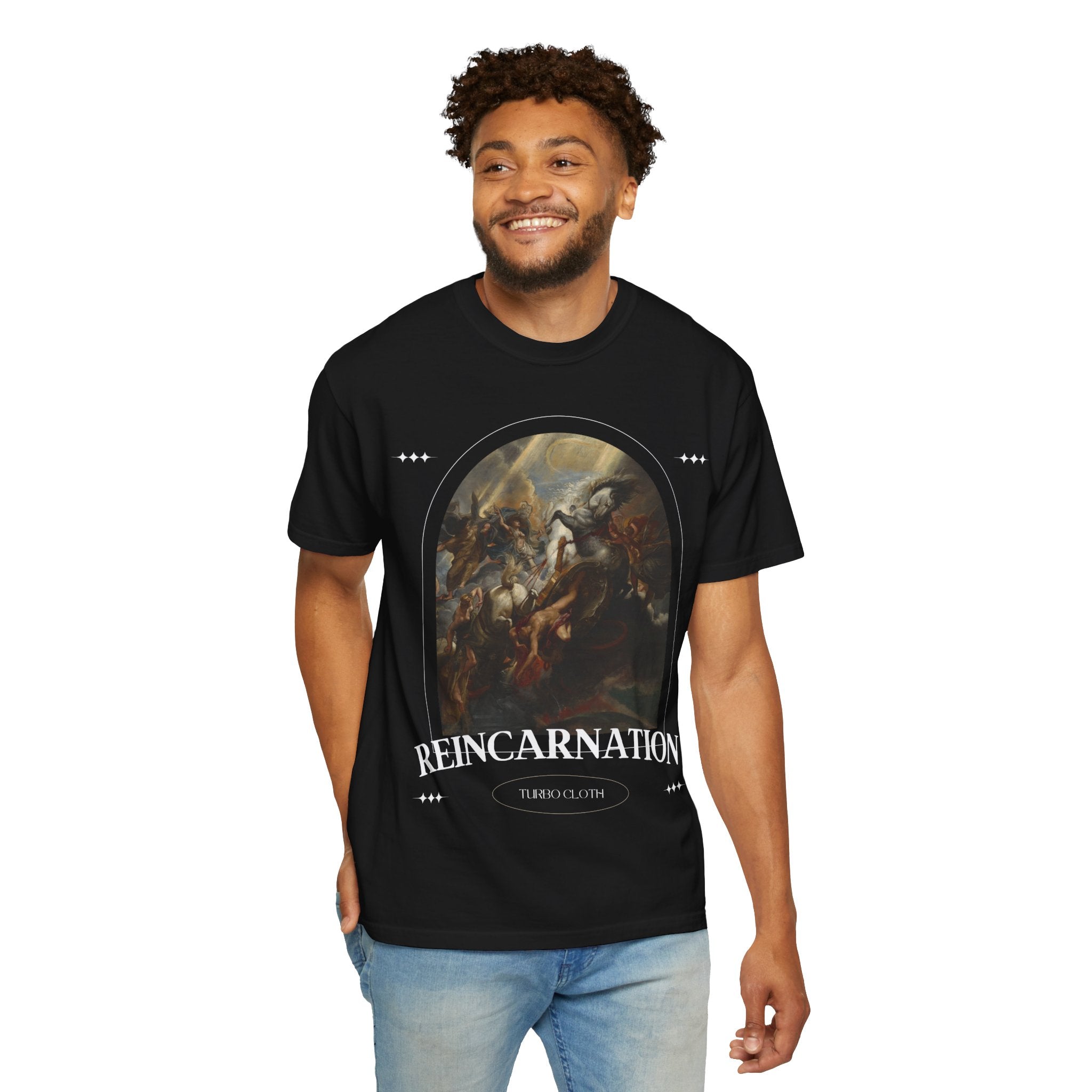 Artistic Unisex T-Shirt with Arch Design, Unique Graphic Tee, Casual Wear, Gift for Art Lovers, Vintage Style, Unisex Fashion