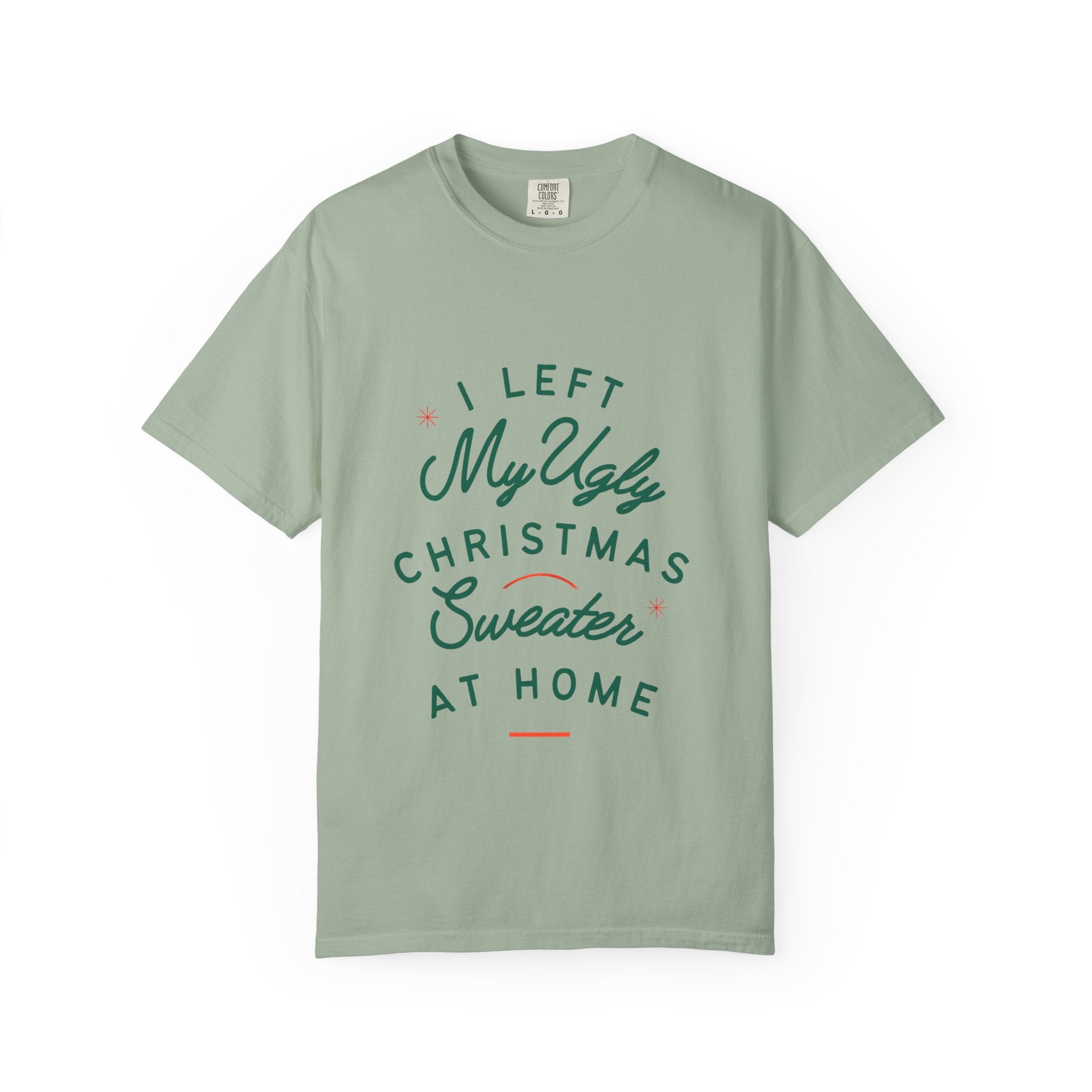 Ugly Christmas Sweater T-Shirt, Fun Holiday Tee, Christmas Gift, Unisex T-Shirt, Festive Party Wear, Family Gathering Shirt