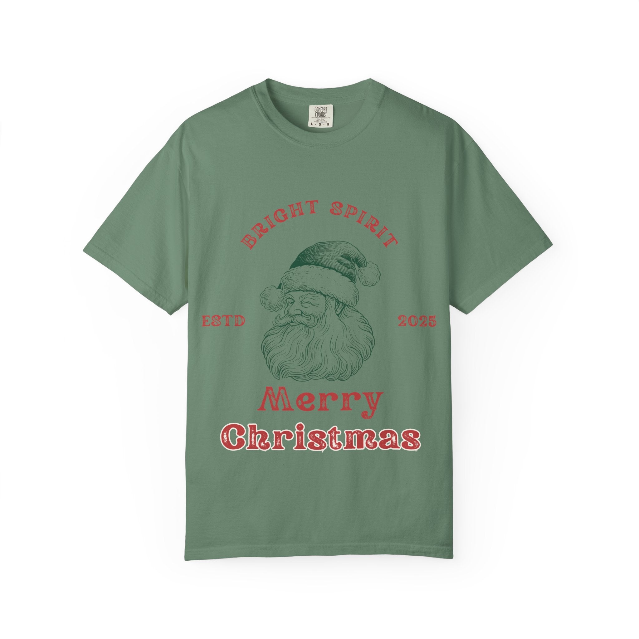 Festive Santa T-Shirt | Merry Christmas Unisex Tee, Holiday Apparel, Christmas Gift, Family Gathering, Winter Wear