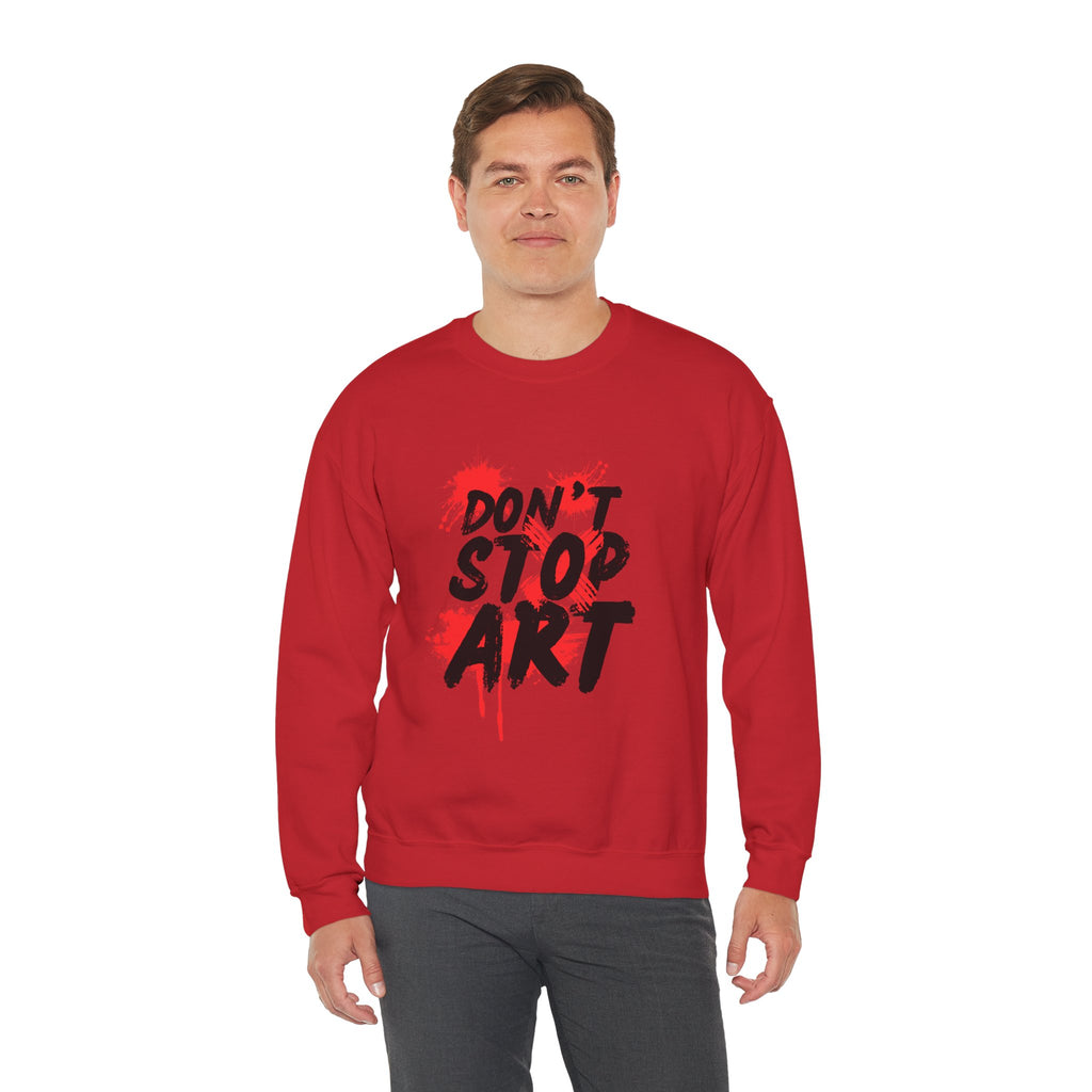 Artistic Crewneck Sweatshirt | Cozy Gift for Artists, Creative Apparel, Unique Statement Piece, Casual Wear, Everyday Comfort