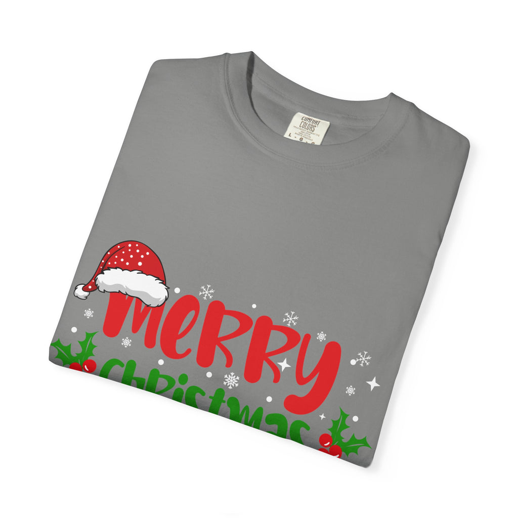 Merry Christmas Tee, Unisex Holiday Shirt, Festive Gift, Casual Christmas Apparel, Seasonal Wear, Perfect for Celebrations