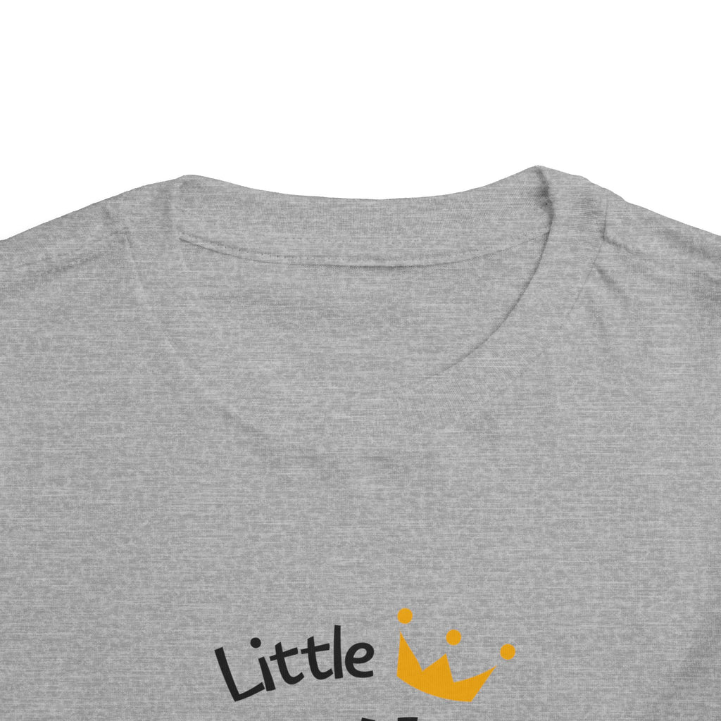 Little King Toddler Tee, Cute Kids T-Shirt, Birthday Gift for Toddler, Playful Toddler Outfit, Lion Graphic Tee, Fun Kids Apparel