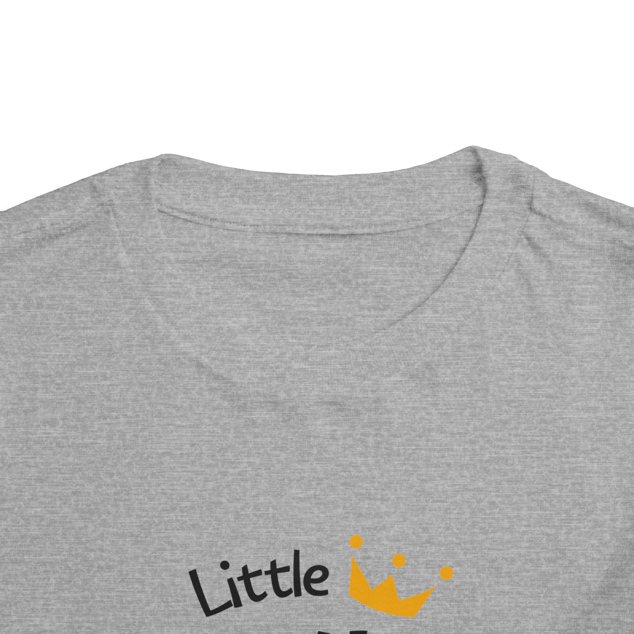 Little King Toddler Tee, Cute Kids T-Shirt, Birthday Gift for Toddler, Playful Toddler Outfit, Lion Graphic Tee, Fun Kids Apparel