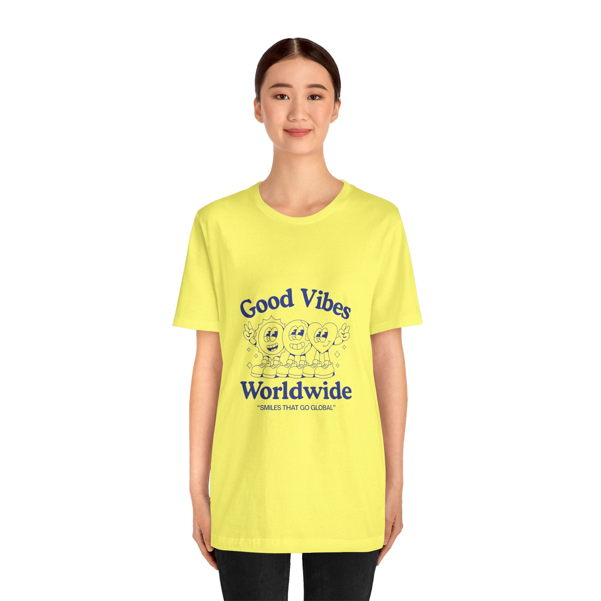 Good Vibes Unisex Tee, Casual Shirt, Affirmation T-Shirt, Everyday Wear, Gift for Friends