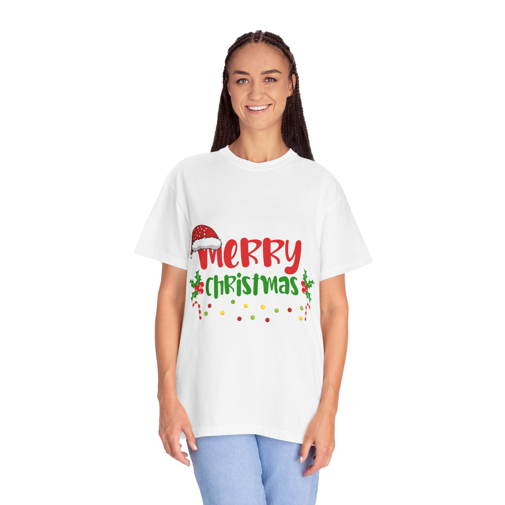 Merry Christmas Tee, Unisex Holiday Shirt, Festive Gift, Casual Christmas Apparel, Seasonal Wear, Perfect for Celebrations