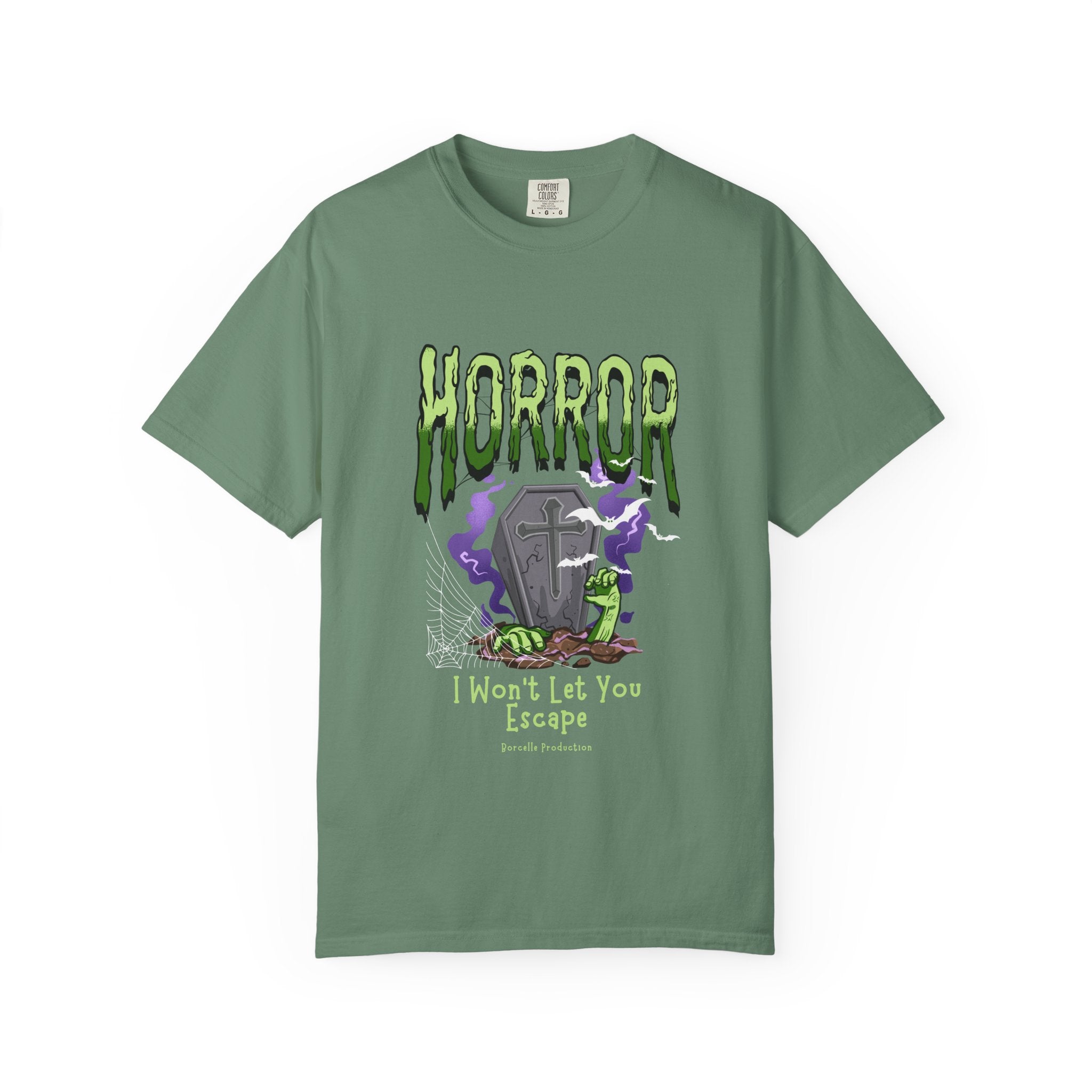 Horror-Themed Unisex T-Shirt, Spooky Graphic Tee, Halloween Apparel, Gift for Horror Fans, Casual Statement Shirt