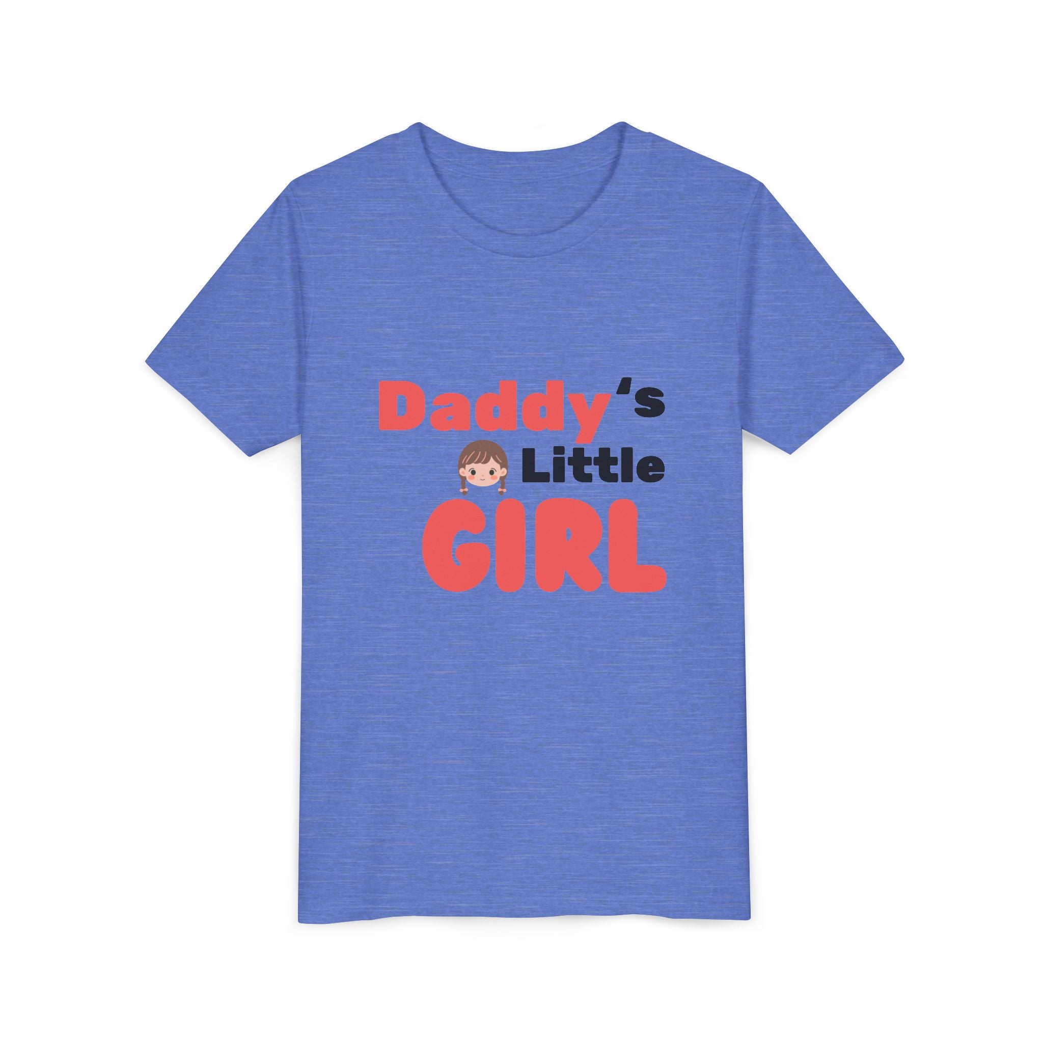 Daddy's Little Girl Youth Tee, Cute Kids T-Shirt, Father's Day Gift, Birthday Present, Sweet Family Apparel, Children's Fashion