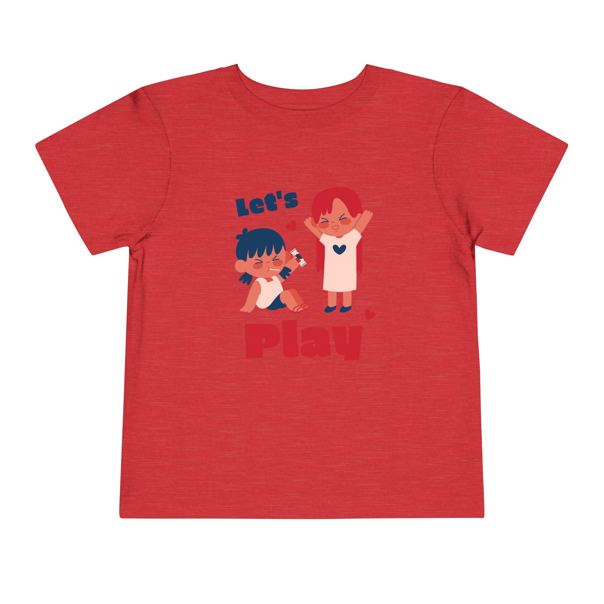 Playful Toddler Tee, Let's Play Shirt, Kids Short Sleeve Top, Fun Toddler Clothing, Adorable Kids Tee