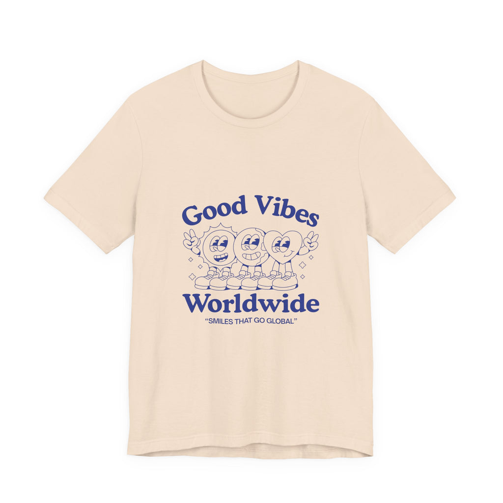 Good Vibes Unisex Tee, Casual Shirt, Affirmation T-Shirt, Everyday Wear, Gift for Friends