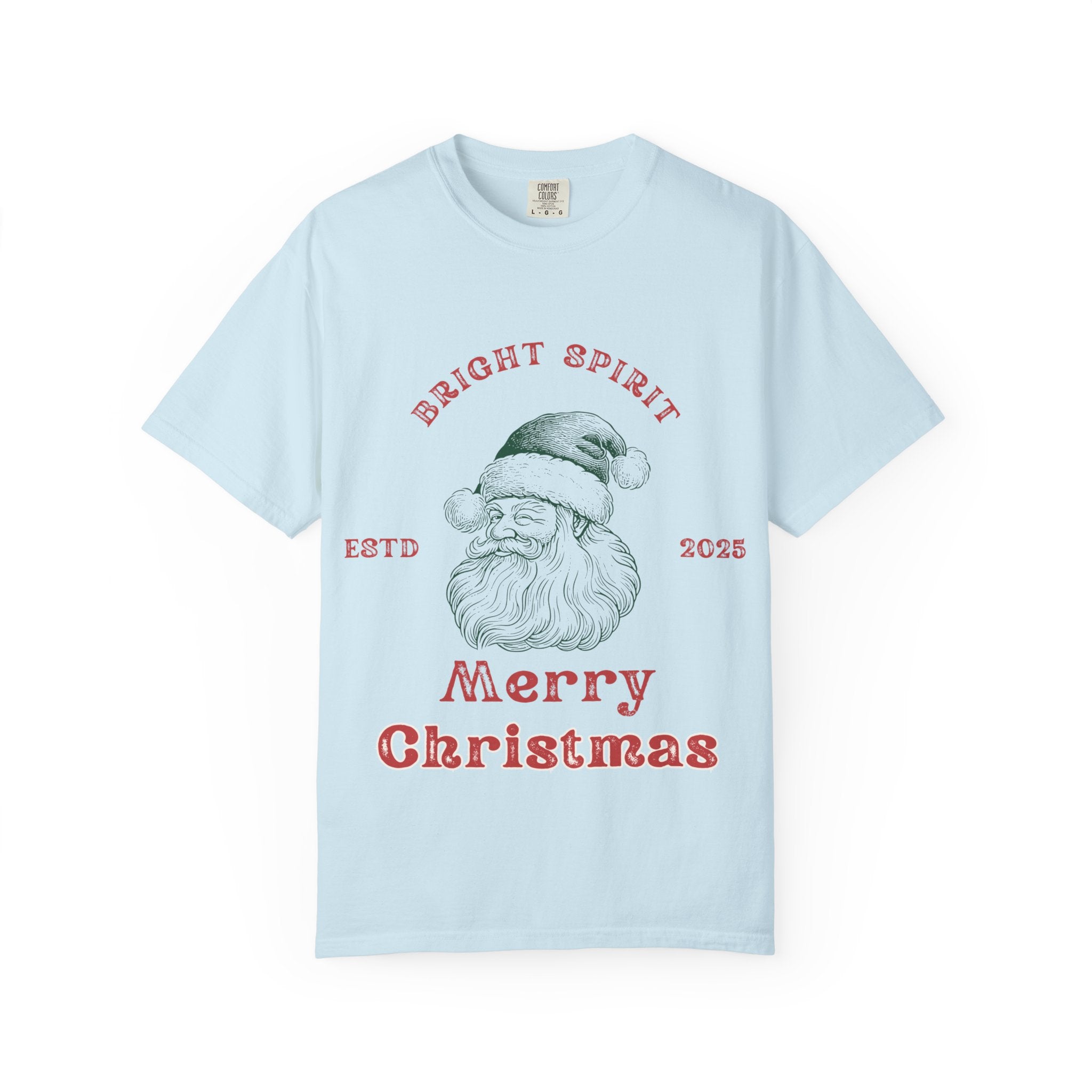 Festive Santa T-Shirt | Merry Christmas Unisex Tee, Holiday Apparel, Christmas Gift, Family Gathering, Winter Wear