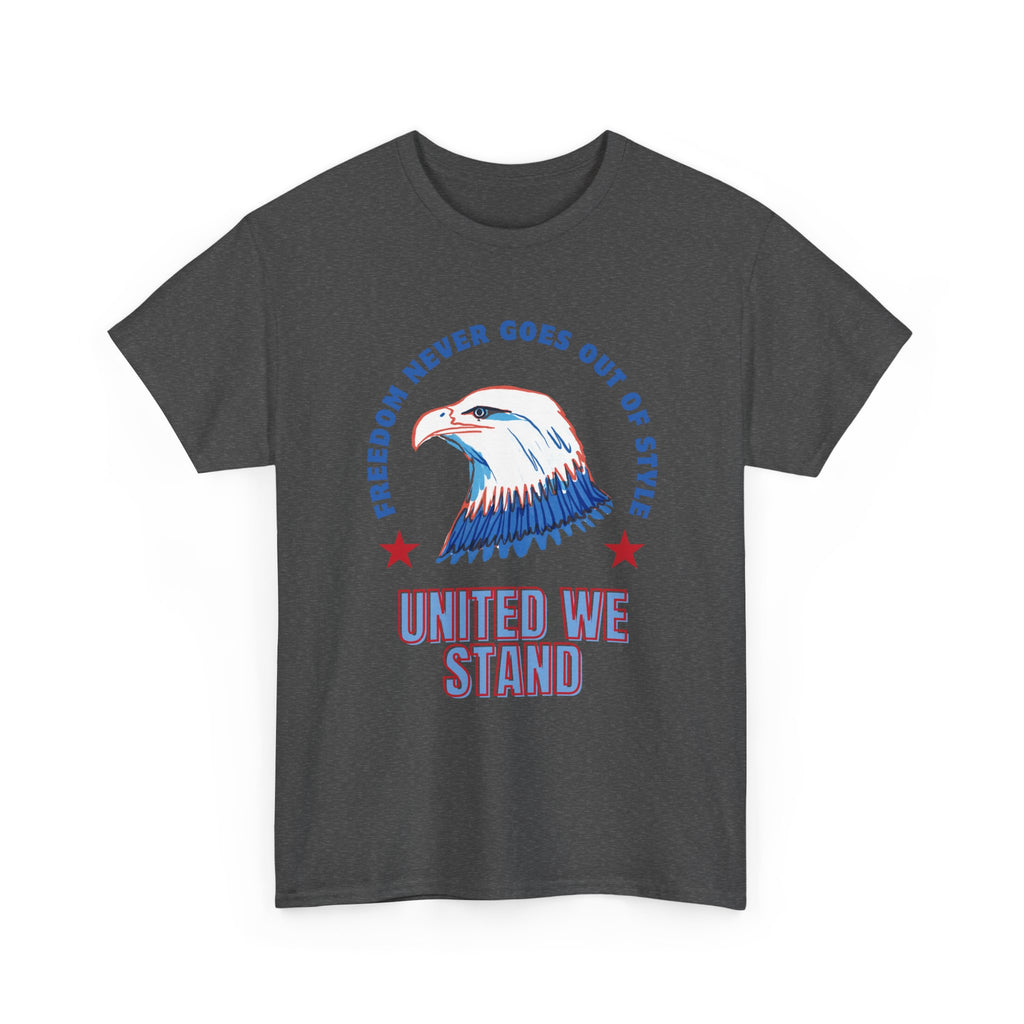 American Pride Unisex Tee, Patriotic Graphic Shirt, United We Stand Shirt, Freedom Tee, Casual Everyday Wear, Gift for Veterans
