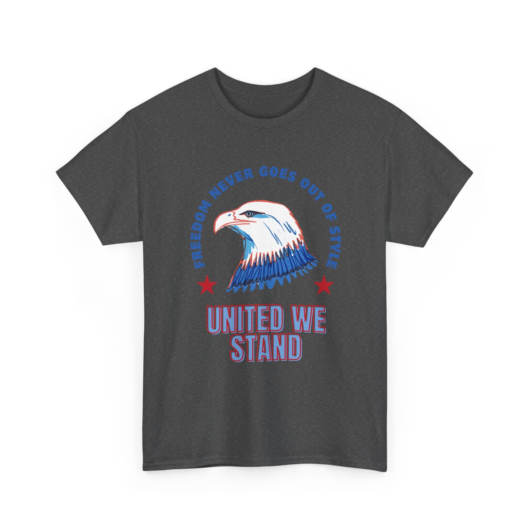American Pride Unisex Tee, Patriotic Graphic Shirt, United We Stand Shirt, Freedom Tee, Casual Everyday Wear, Gift for Veterans