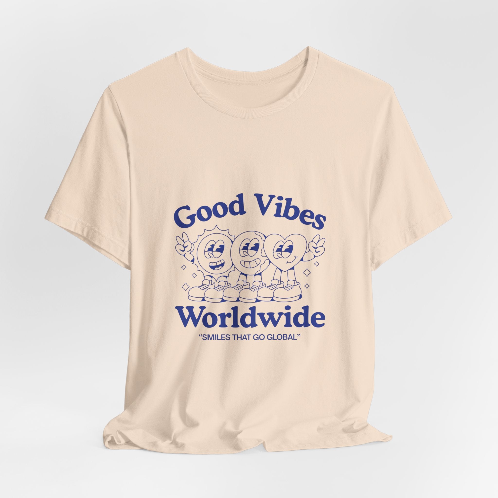 Good Vibes Unisex Tee, Casual Shirt, Affirmation T-Shirt, Everyday Wear, Gift for Friends