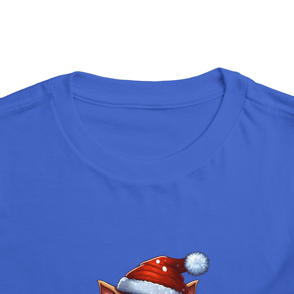 Cute Christmas Cat Tee for Toddlers, Holiday Shirt, Gift for Kids, Merry Christmas Tee, Fun Winter Wear, Festive Toddler Outfit