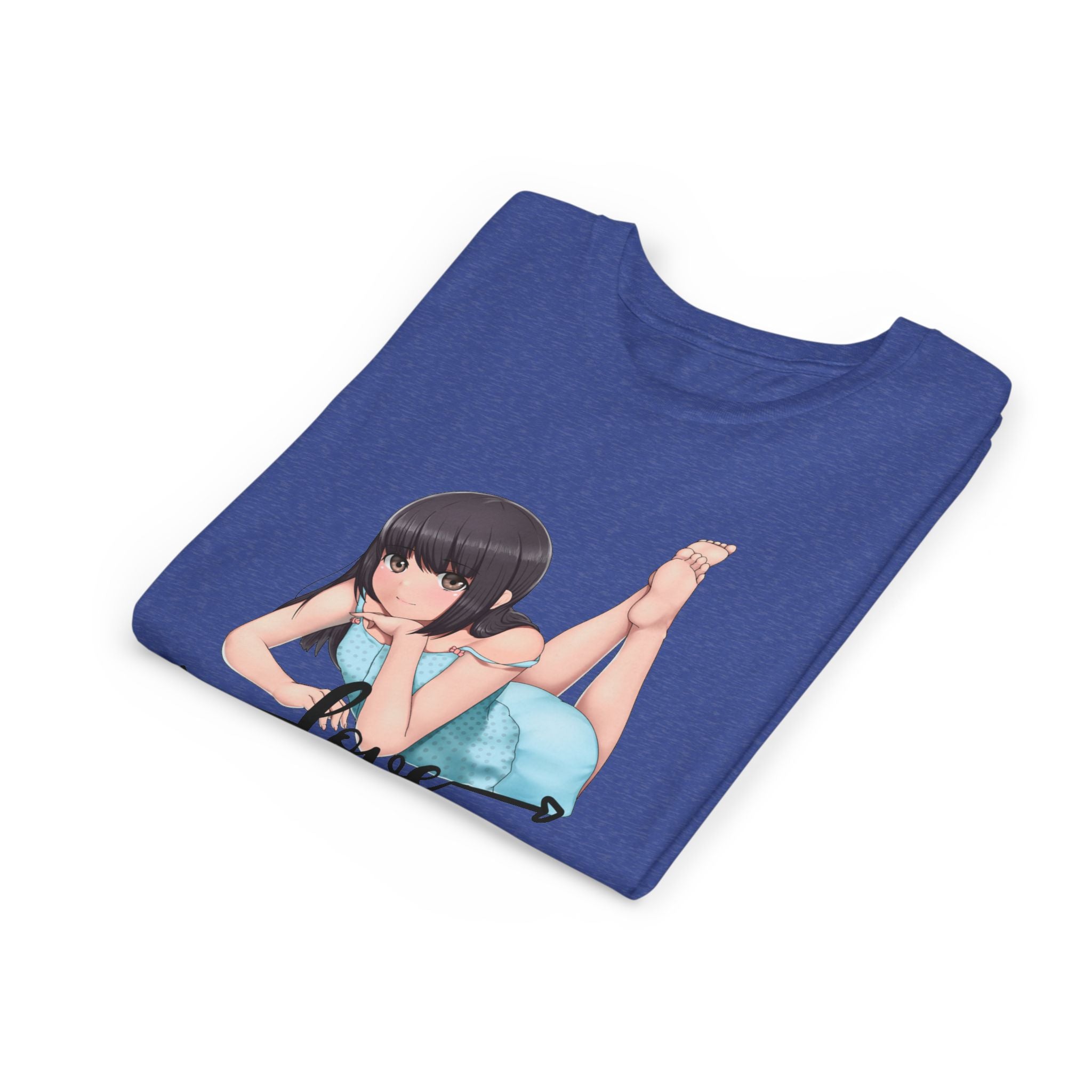 Anime Love Youth Tee, Kids' Anime Shirt, Manga Fans Gift, Cute Youth T-Shirt, Kawaii Apparel for Kids, Anime Enthusiasts Tee