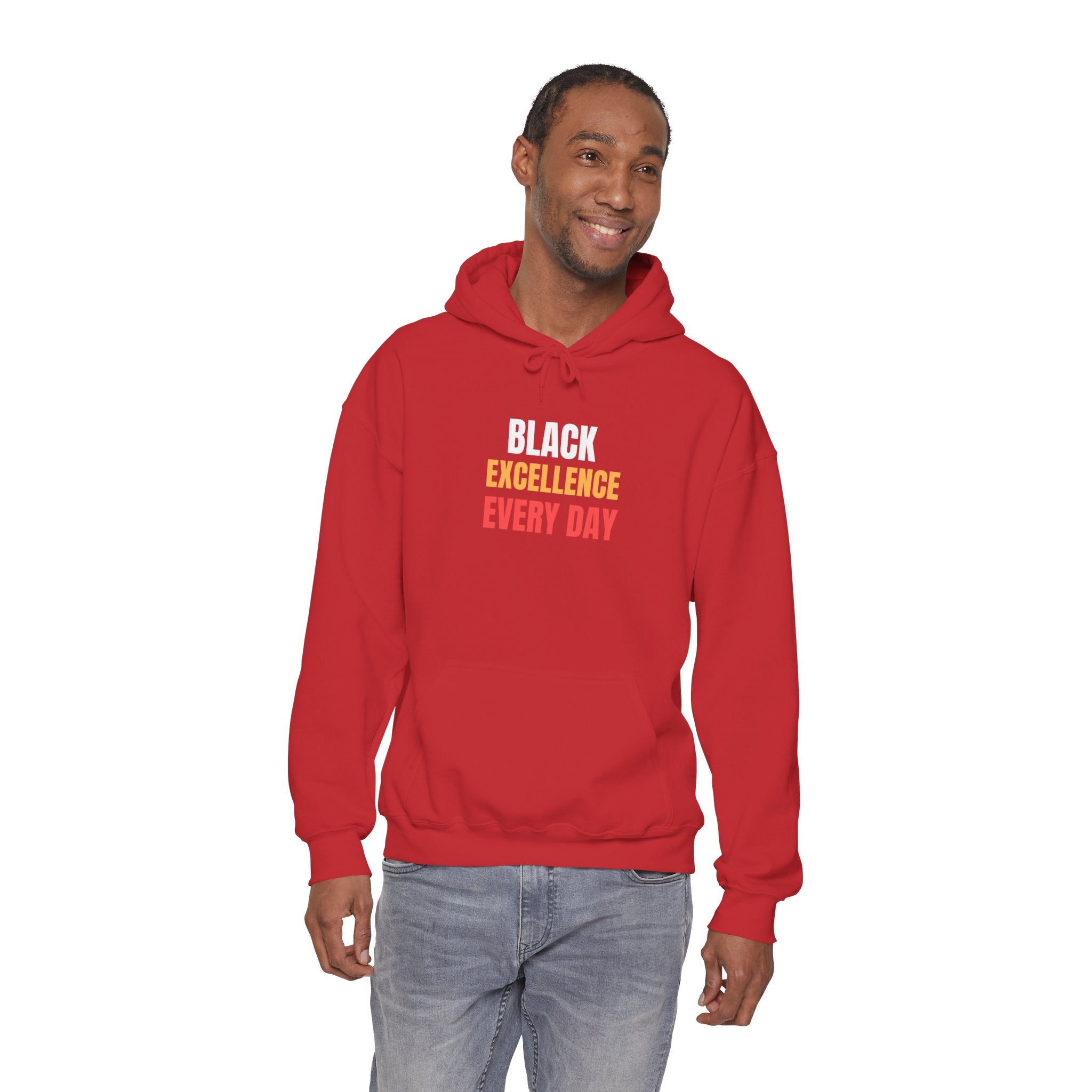 Black Excellence Everyday Hoodie | Unisex Heavy Blend Sweatshirt | Empowerment Gift | Black History Month | Everyday Affirmation