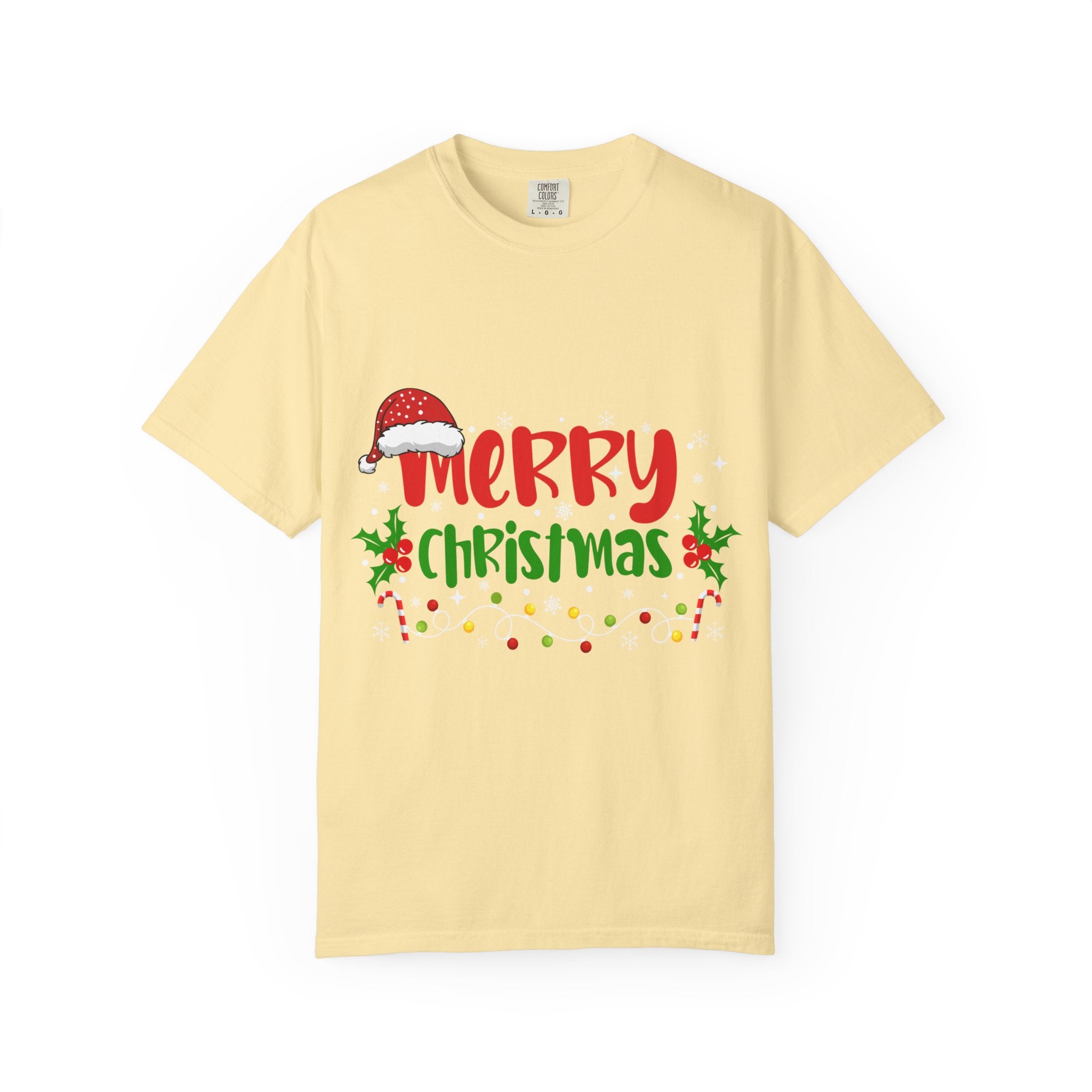 Merry Christmas Tee, Unisex Holiday Shirt, Festive Gift, Casual Christmas Apparel, Seasonal Wear, Perfect for Celebrations