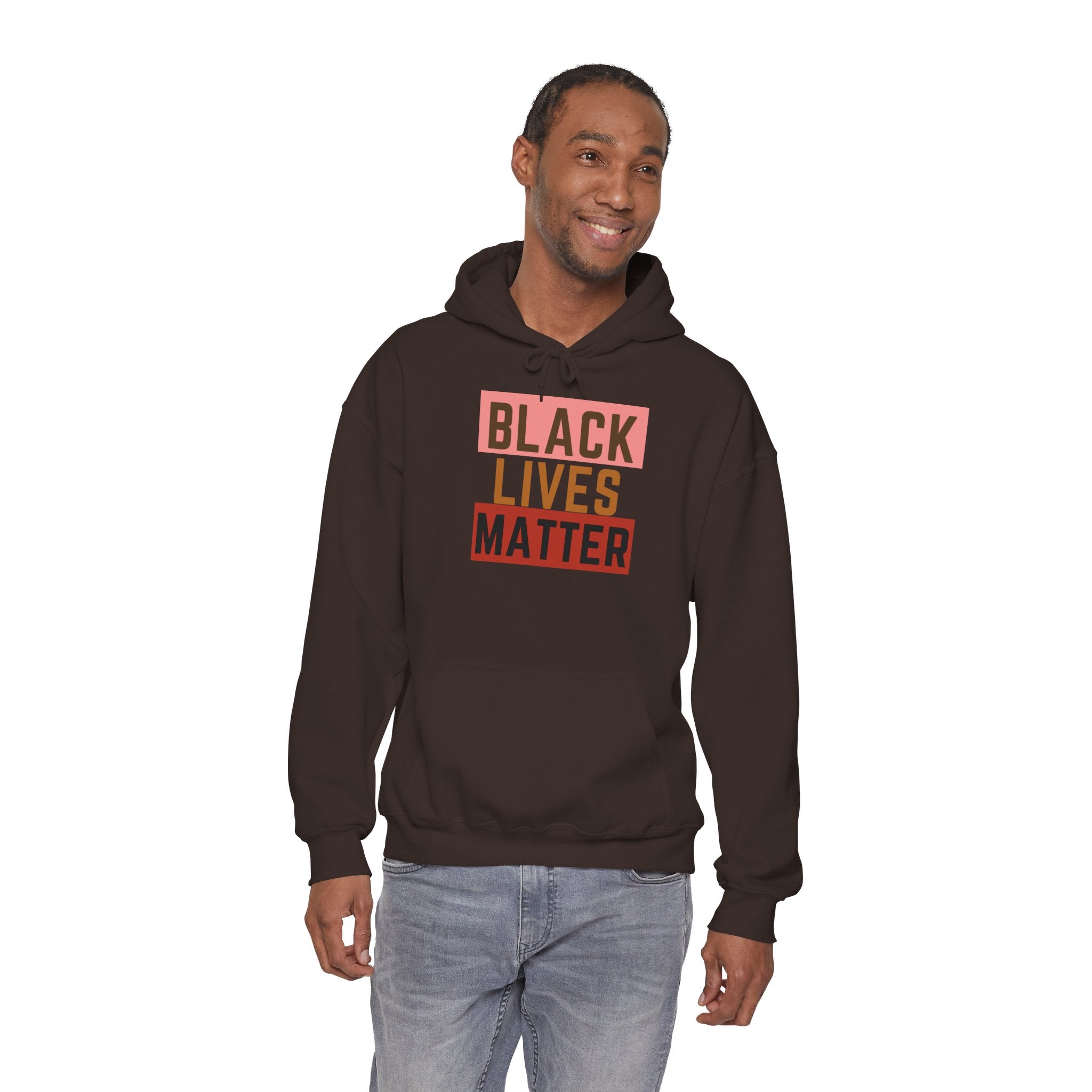 Unisex Black Lives Matter Hoodie, Empowering Apparel, Social Justice Gift, Casual Wear, Comfortable Sweatshirt, Protest Gear