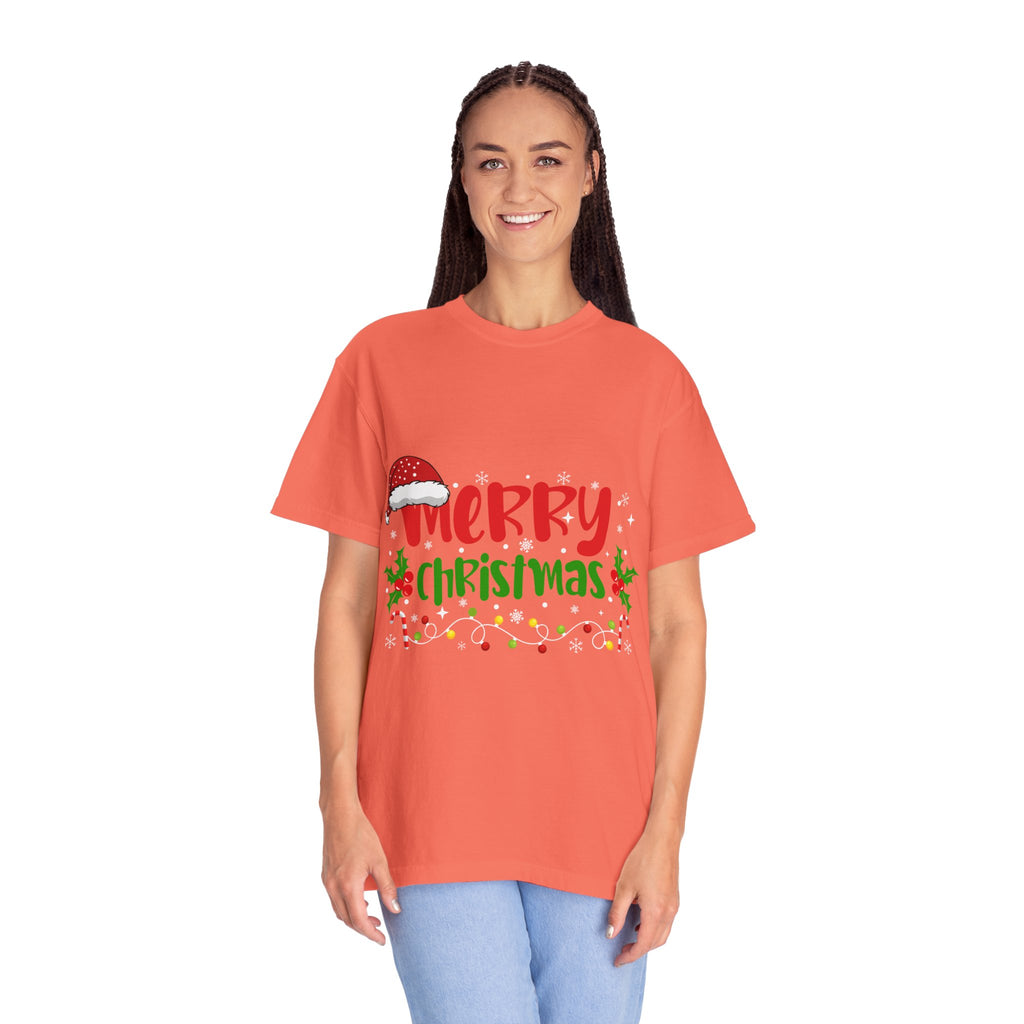 Merry Christmas Tee, Unisex Holiday Shirt, Festive Gift, Casual Christmas Apparel, Seasonal Wear, Perfect for Celebrations