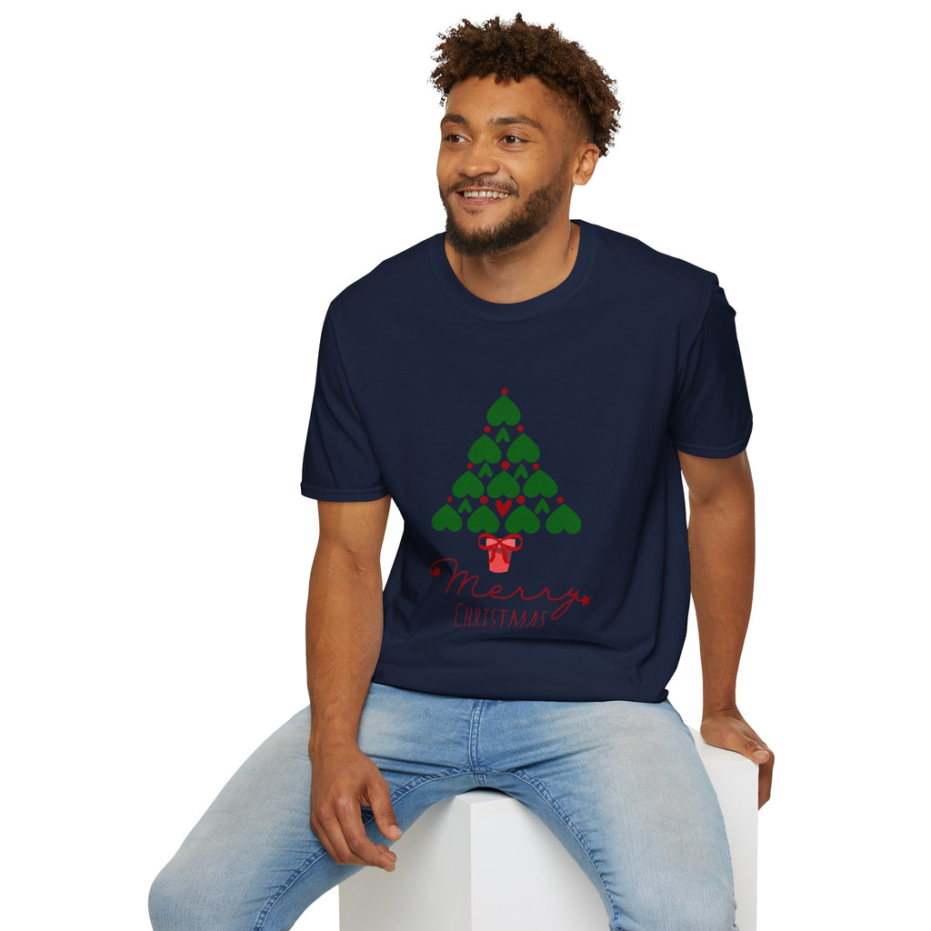 Merry Christmas T-Shirt, Unisex Holiday Tee, Christmas Gift, Casual Wear, Festive Clothing, Seasonal Apparel