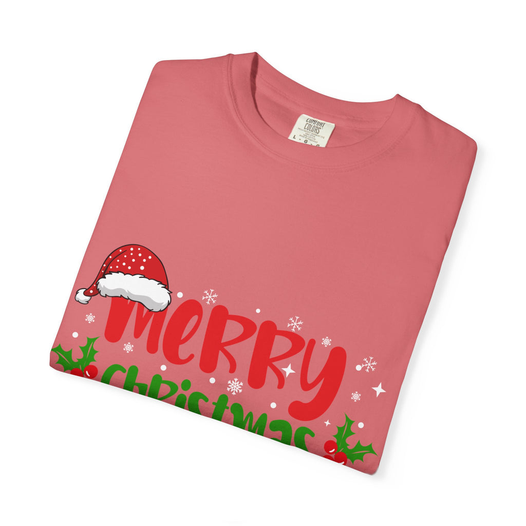 Merry Christmas Tee, Unisex Holiday Shirt, Festive Gift, Casual Christmas Apparel, Seasonal Wear, Perfect for Celebrations