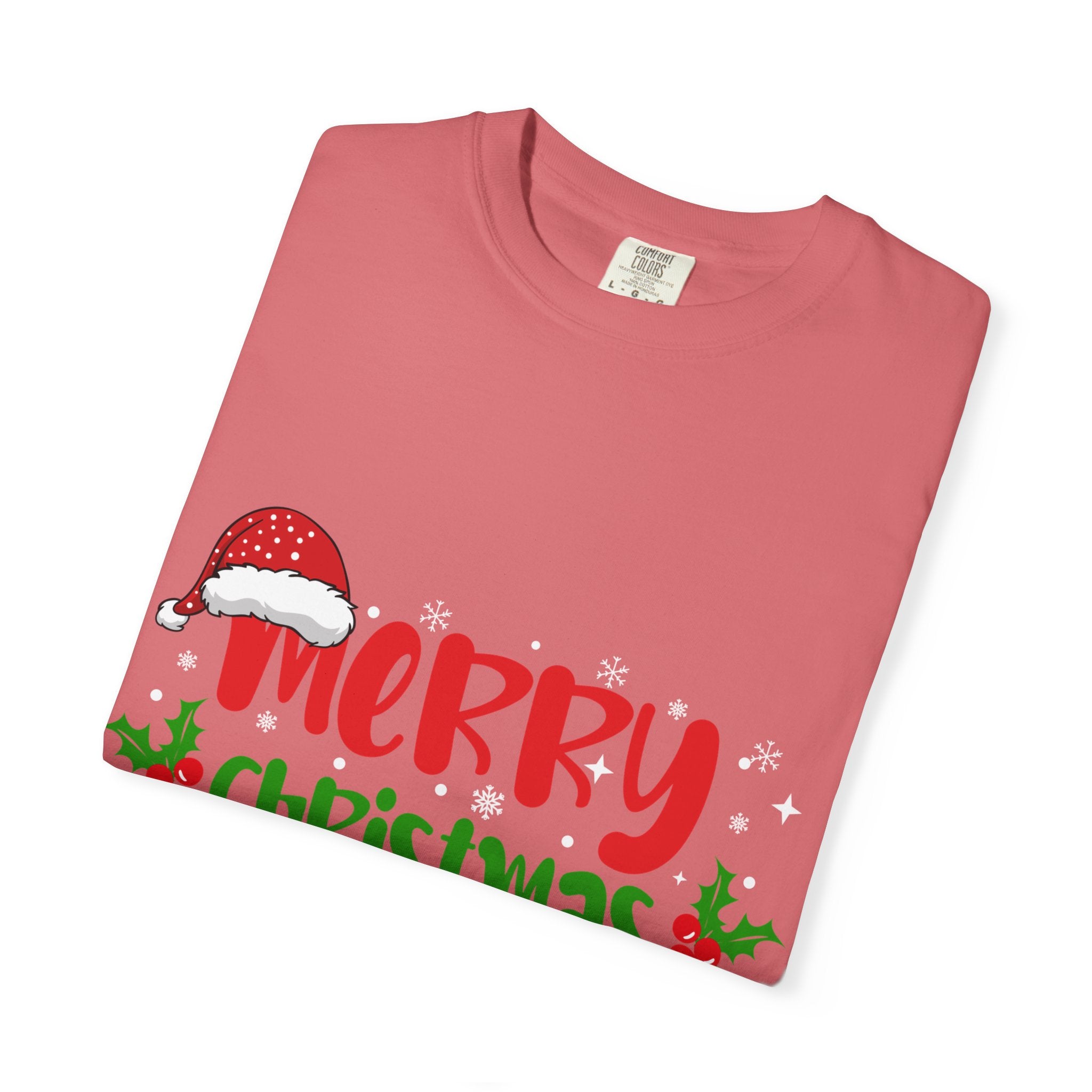 Merry Christmas Tee, Unisex Holiday Shirt, Festive Gift, Casual Christmas Apparel, Seasonal Wear, Perfect for Celebrations