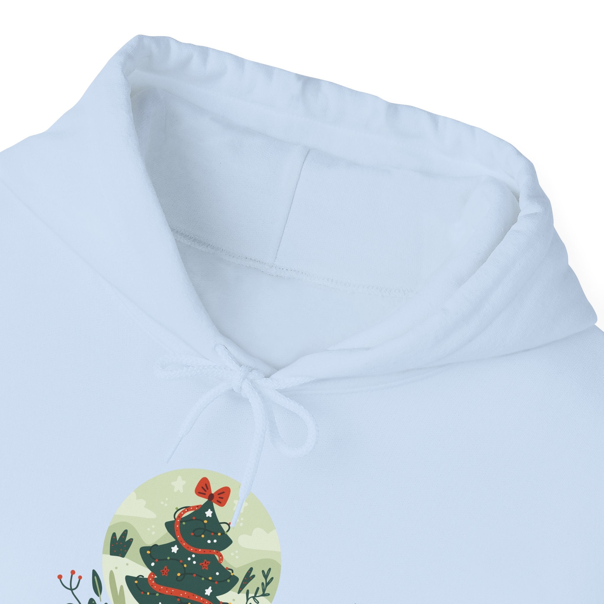 Cozy Holiday Hoodie with Snow Globe Design | Festive Gift, Winter Apparel, Christmas Sweatshirt, Unisex Hoodie, Seasonal Outfit