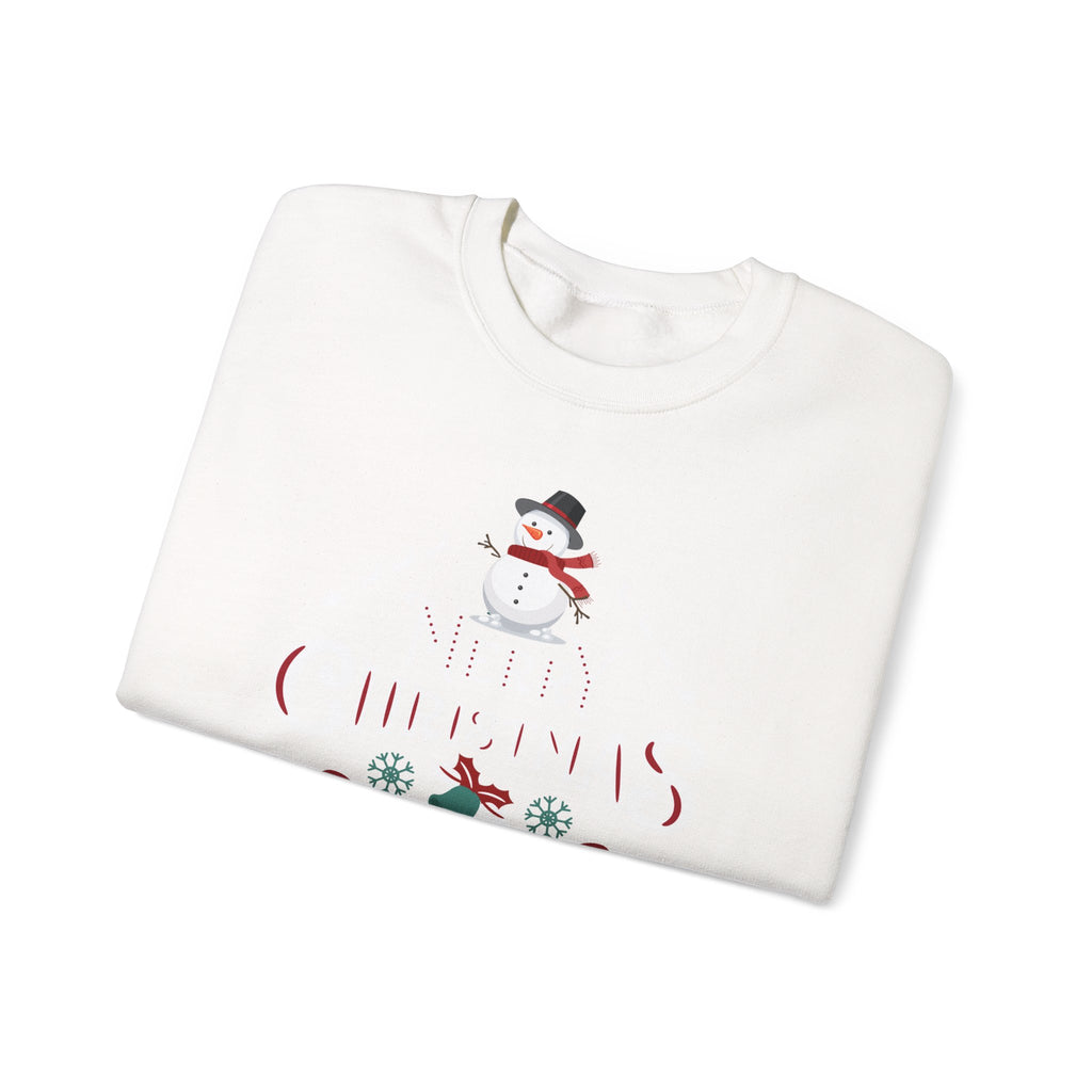 Cozy Holiday Crewneck Sweatshirt - Festive Christmas Design, Unisex Christmas Apparel, Winter Casual Wear, Gift for Her, Holiday Sweater