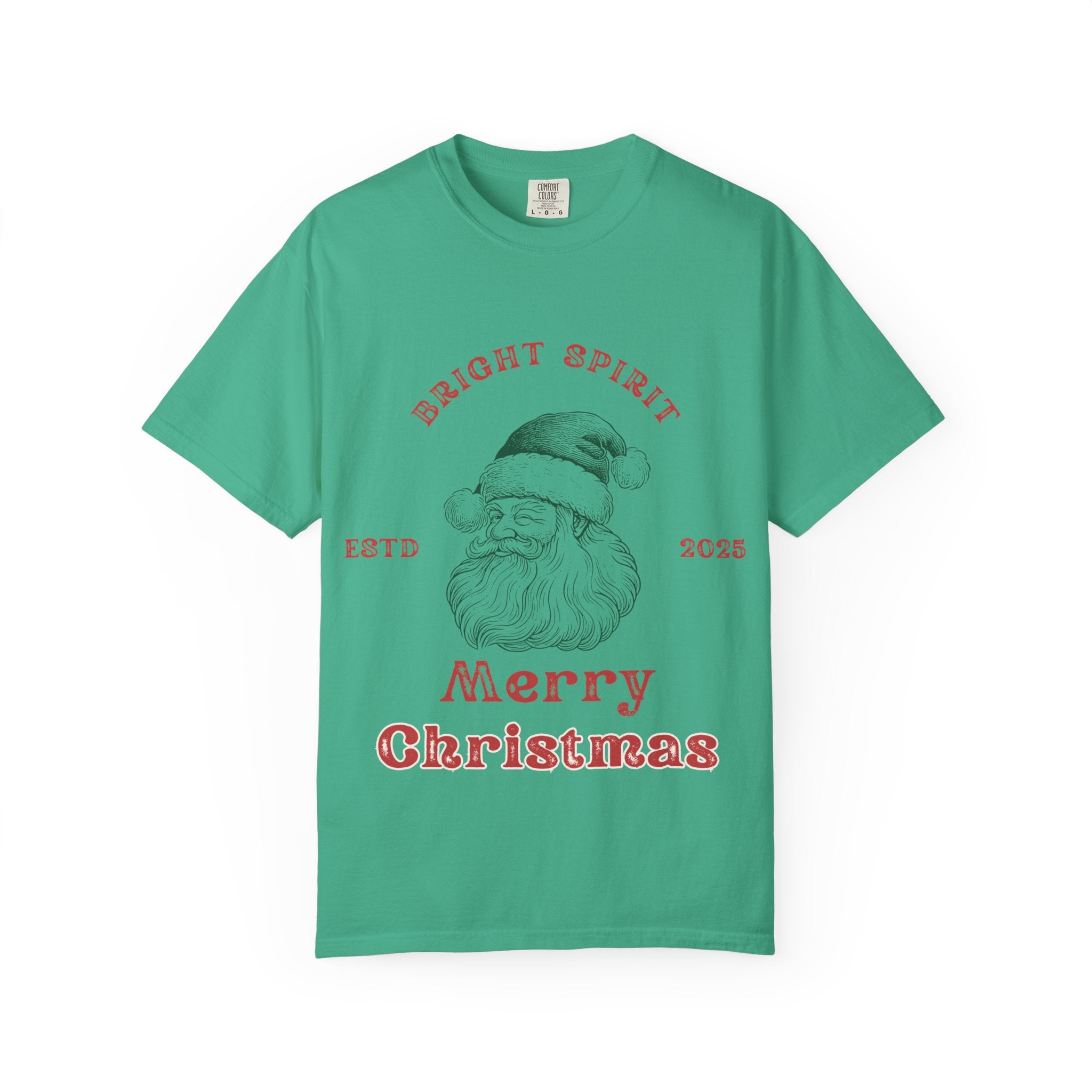 Festive Santa T-Shirt | Merry Christmas Unisex Tee, Holiday Apparel, Christmas Gift, Family Gathering, Winter Wear