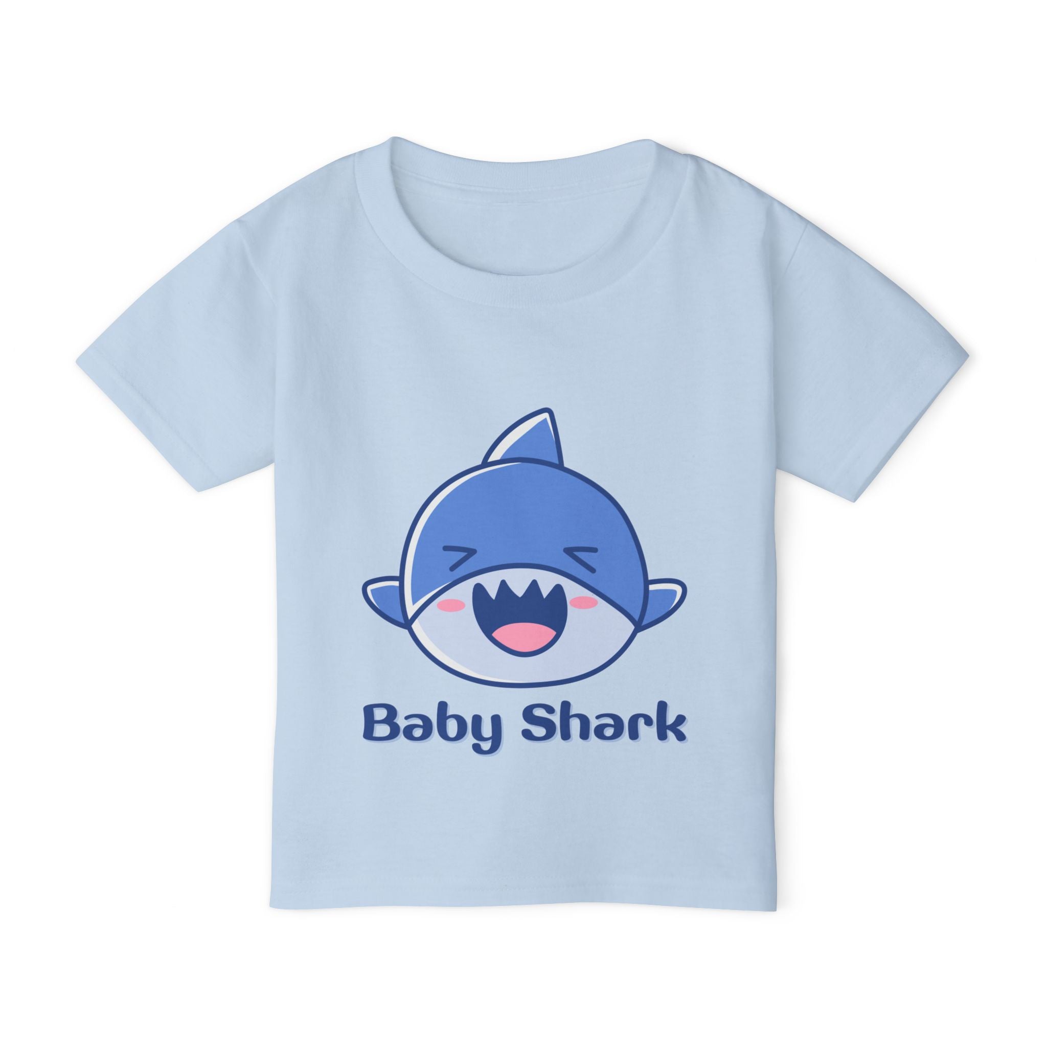 Baby Shark Toddler T-shirt, Cute Toddler Tee, Kid's Birthday Gift, Baby Shark Merchandise, Summer Kids Shirt, Ocean-Themed Apparel