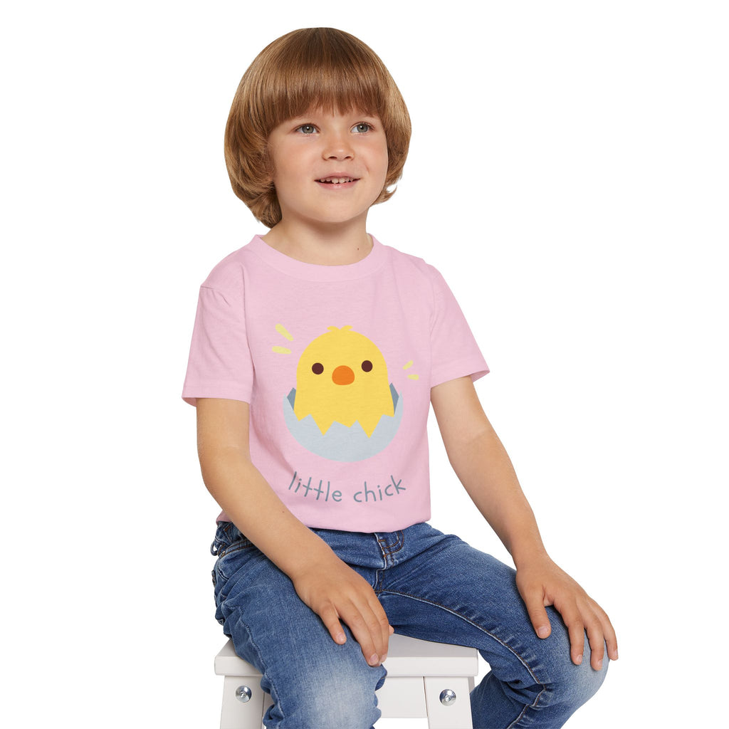 Cute Little Chick Toddler T-Shirt | Fun Springwear, Gifts for Kids, Baby Shower, Easter, Nursery Decor