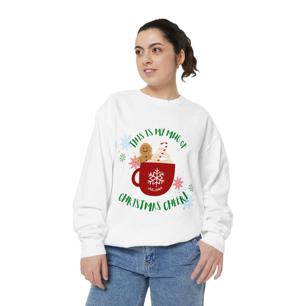 Cozy Holiday Sweatshirt with Festive Mug Design, Christmas Gift, Unisex Sweater, Winter Wardrobe Essential, Cute Holiday Apparel, [...]